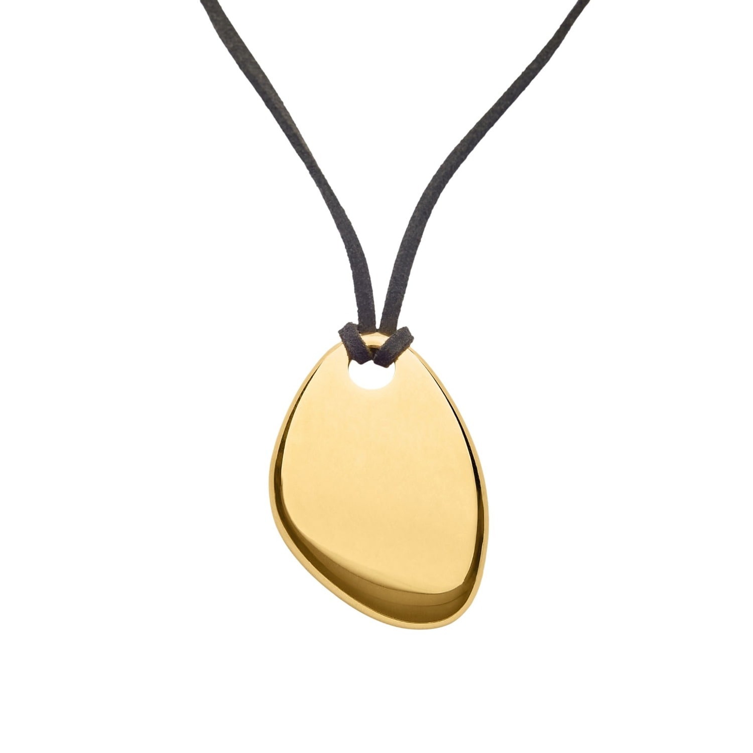 Bermuda Watch Company Women's Black / Gold Maivelle Darcy Black Velvet Pendant Necklace - Gold In Multi