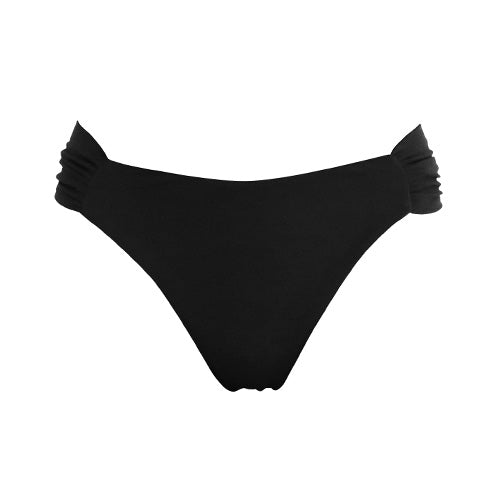 Lula-ru Women's Autumn Low Rise Bottoms Black In Black