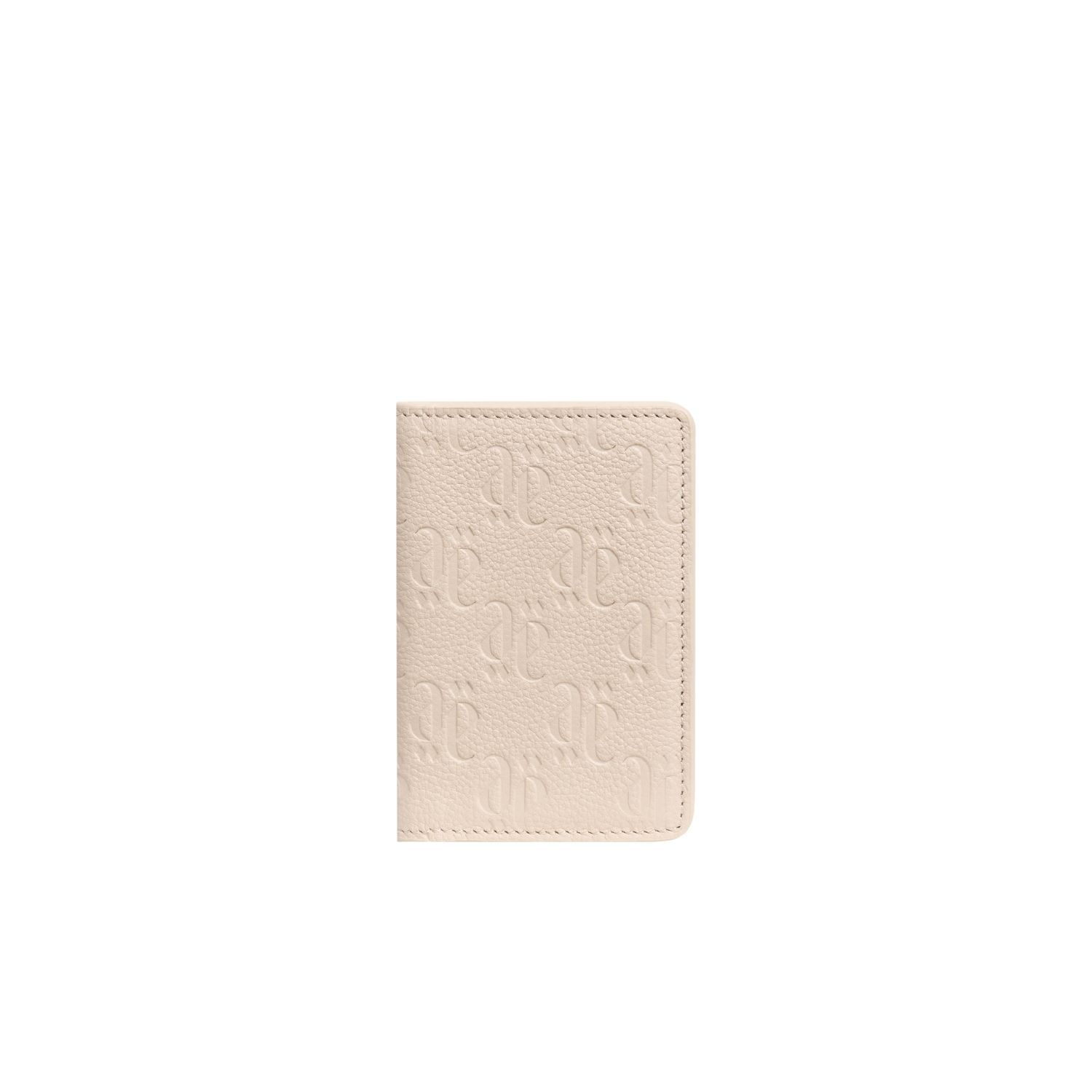 Place Of Elms Men's White Crema Monolink Business Wallet