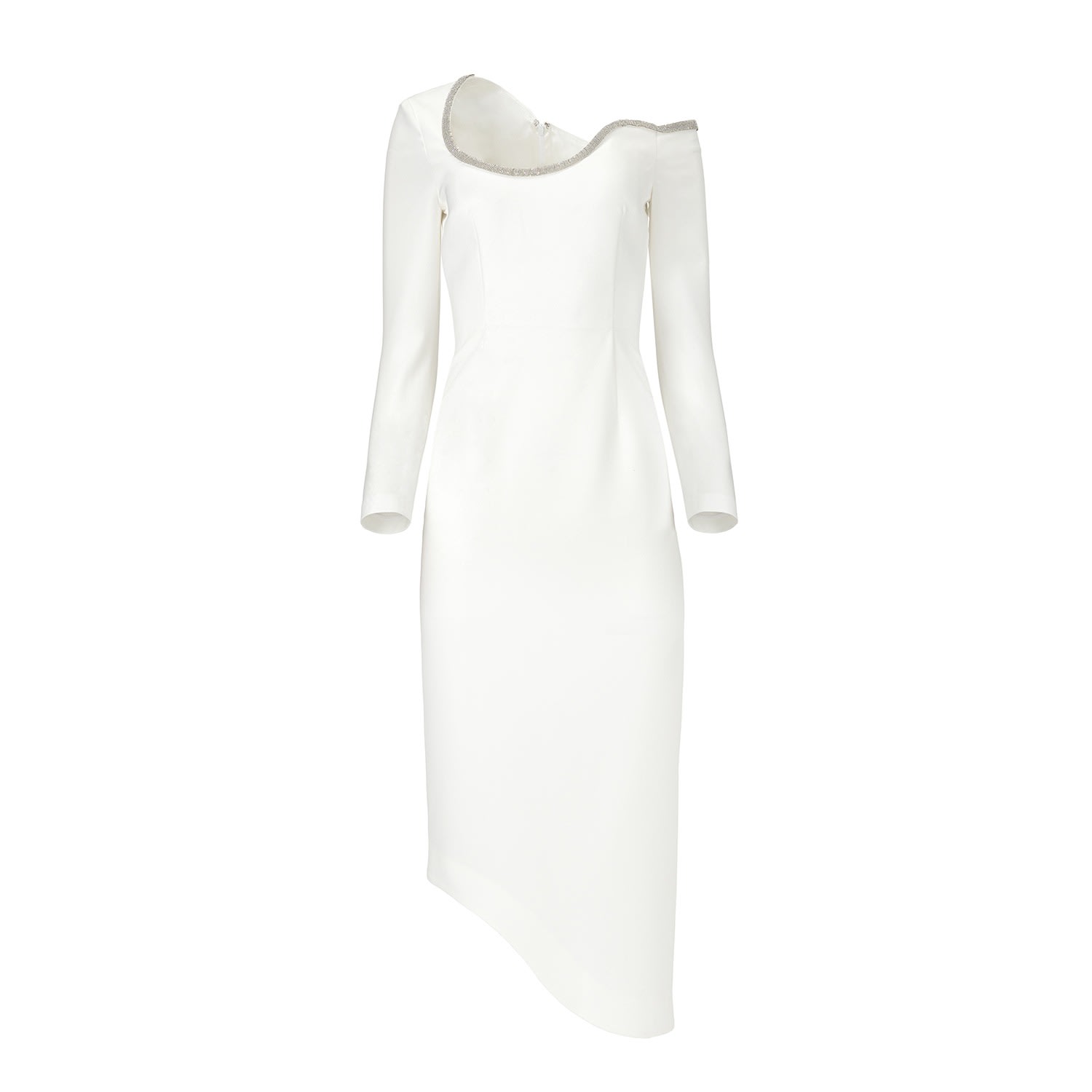 Women’s White Pureness Dress Xxs Moos Studio