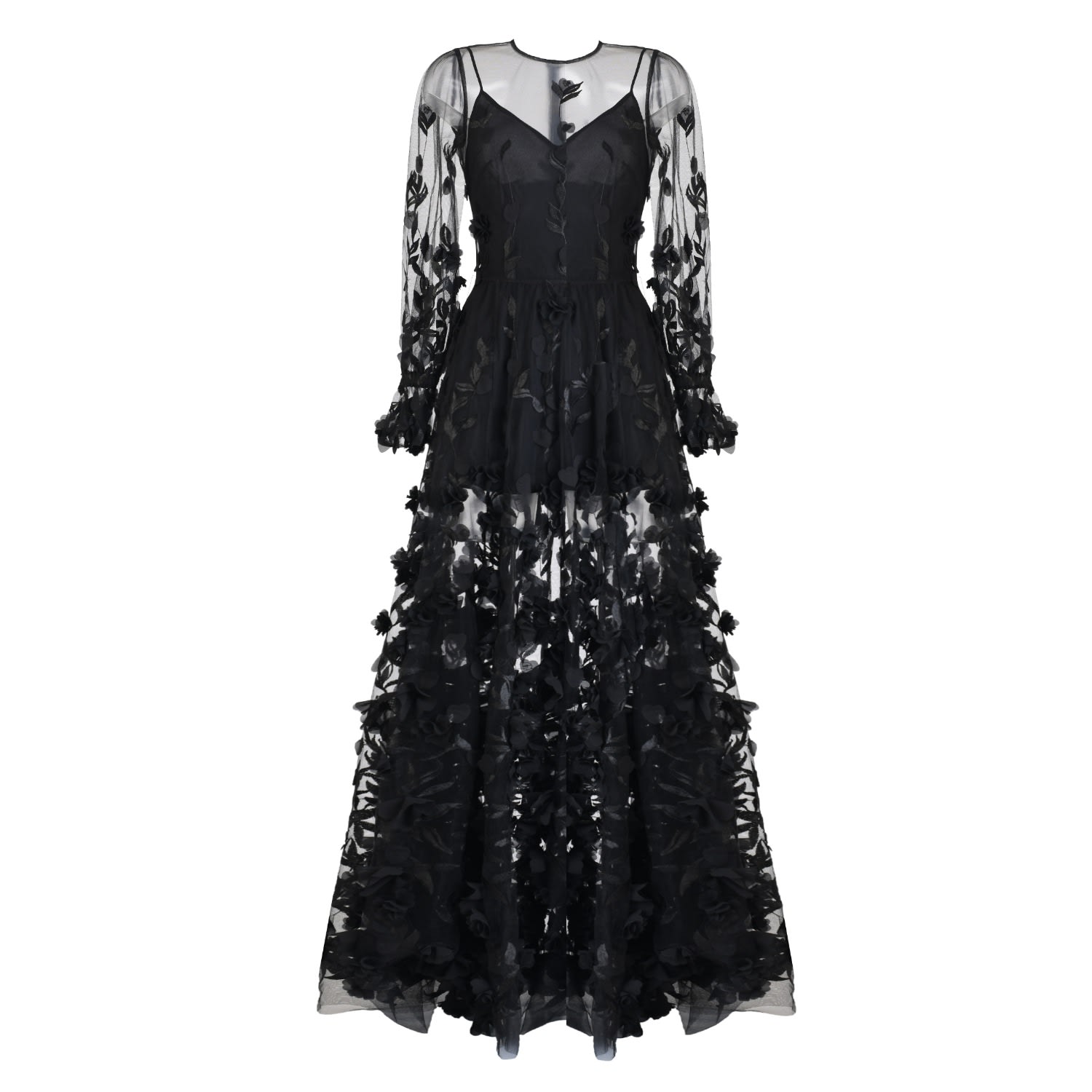 Women's Dress Fabiana Black | Extra Small | Matsour'i