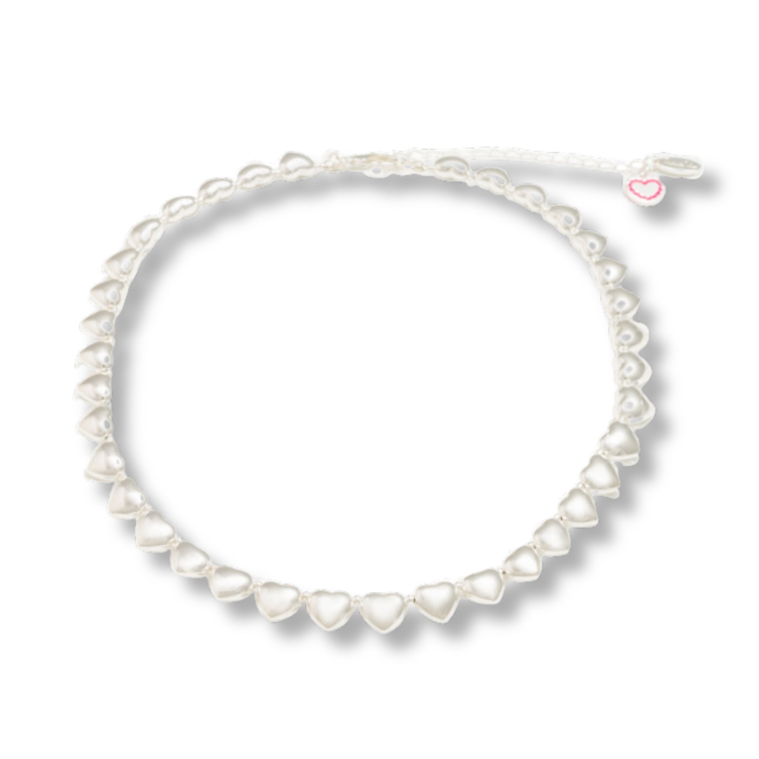 Mademoiselle Jules Women's Heartbreaker Necklace - Silver