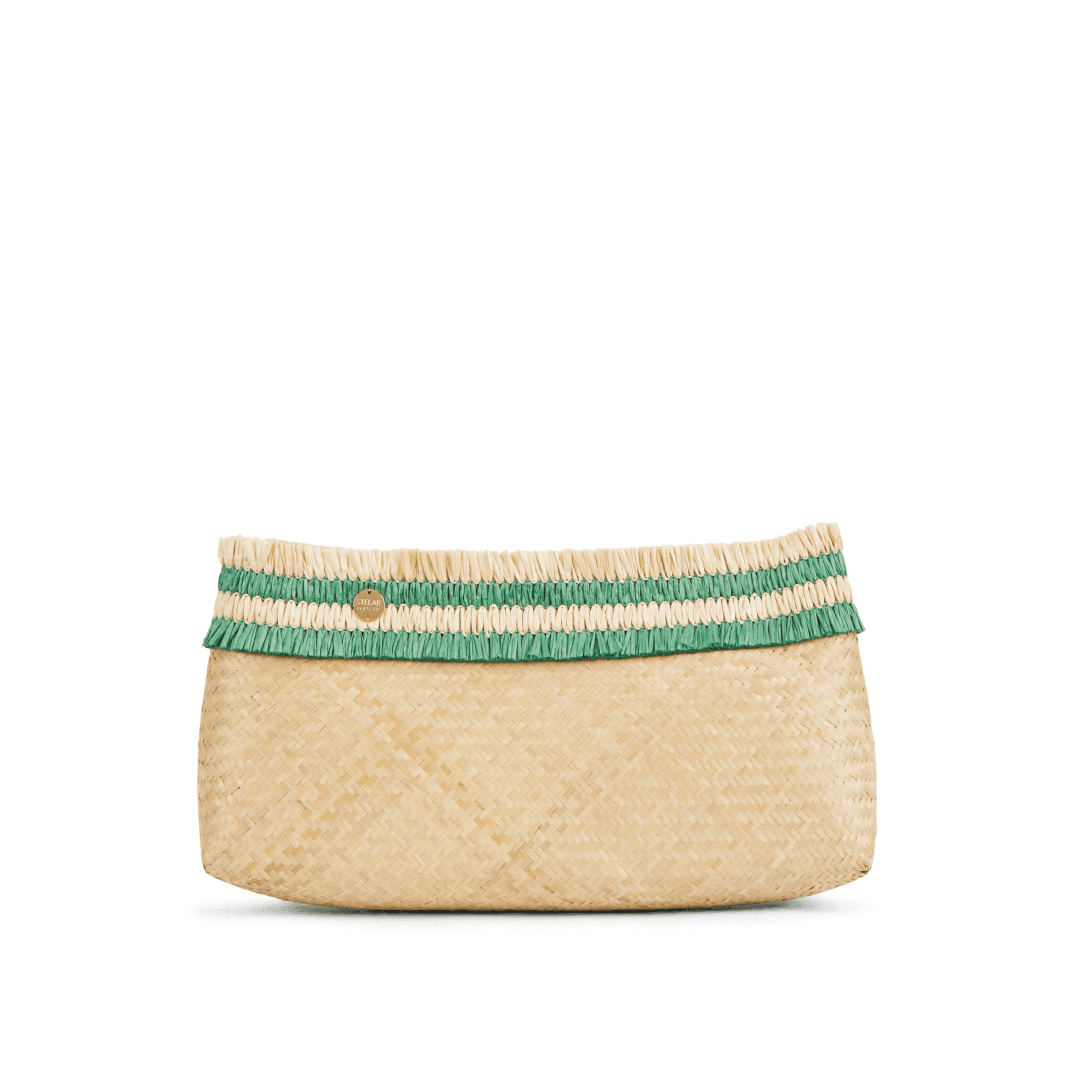 Raffia Clutch Bag