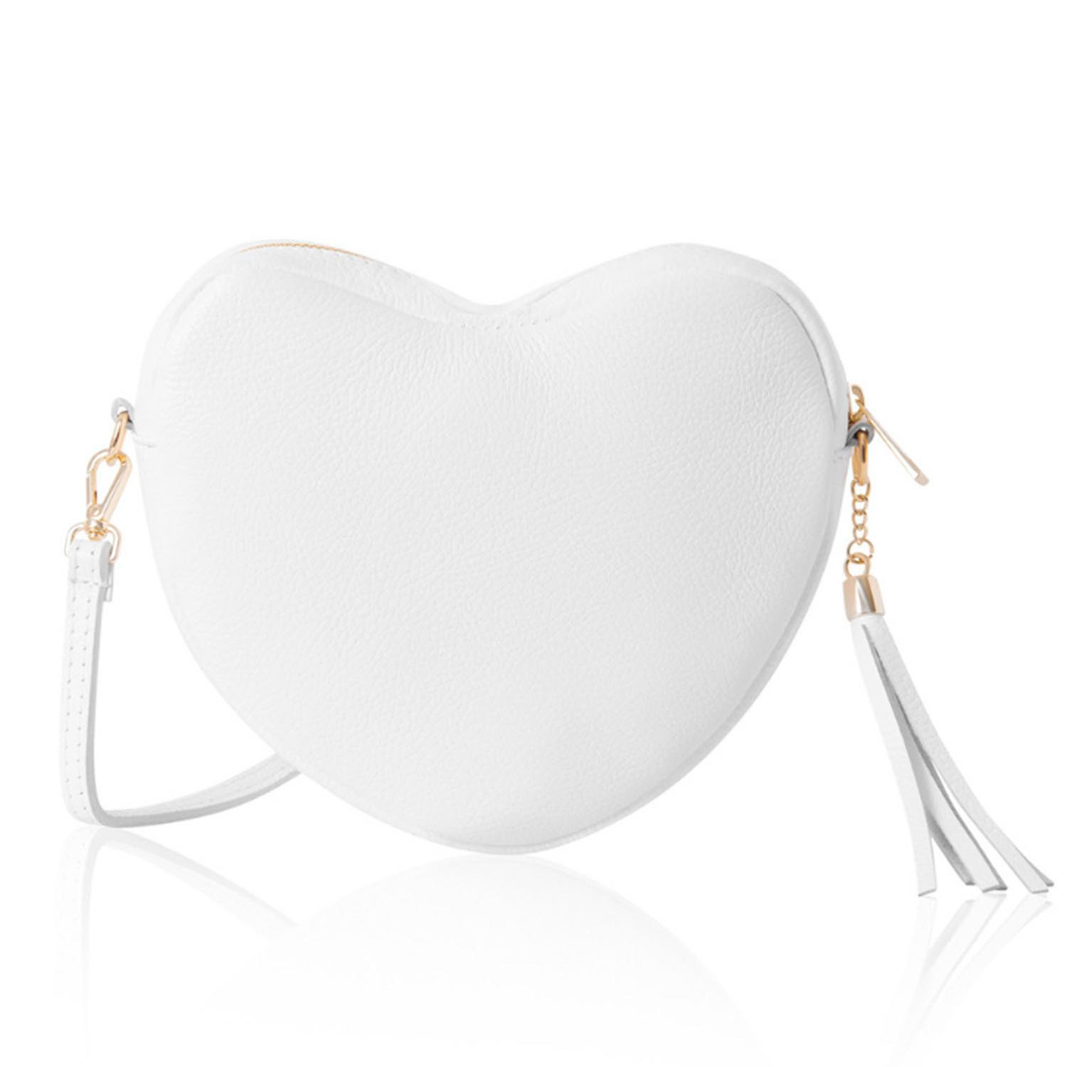 Betsy & Floss Women's Venice Heart Bag In White In White