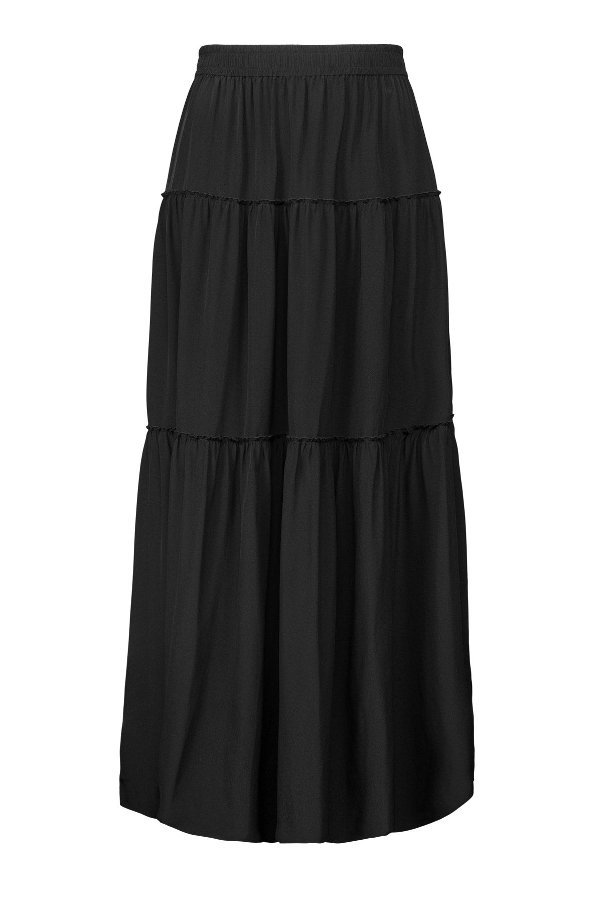 Women’s Penelope Silk Maxi Skirt - Black Medium Framhūs