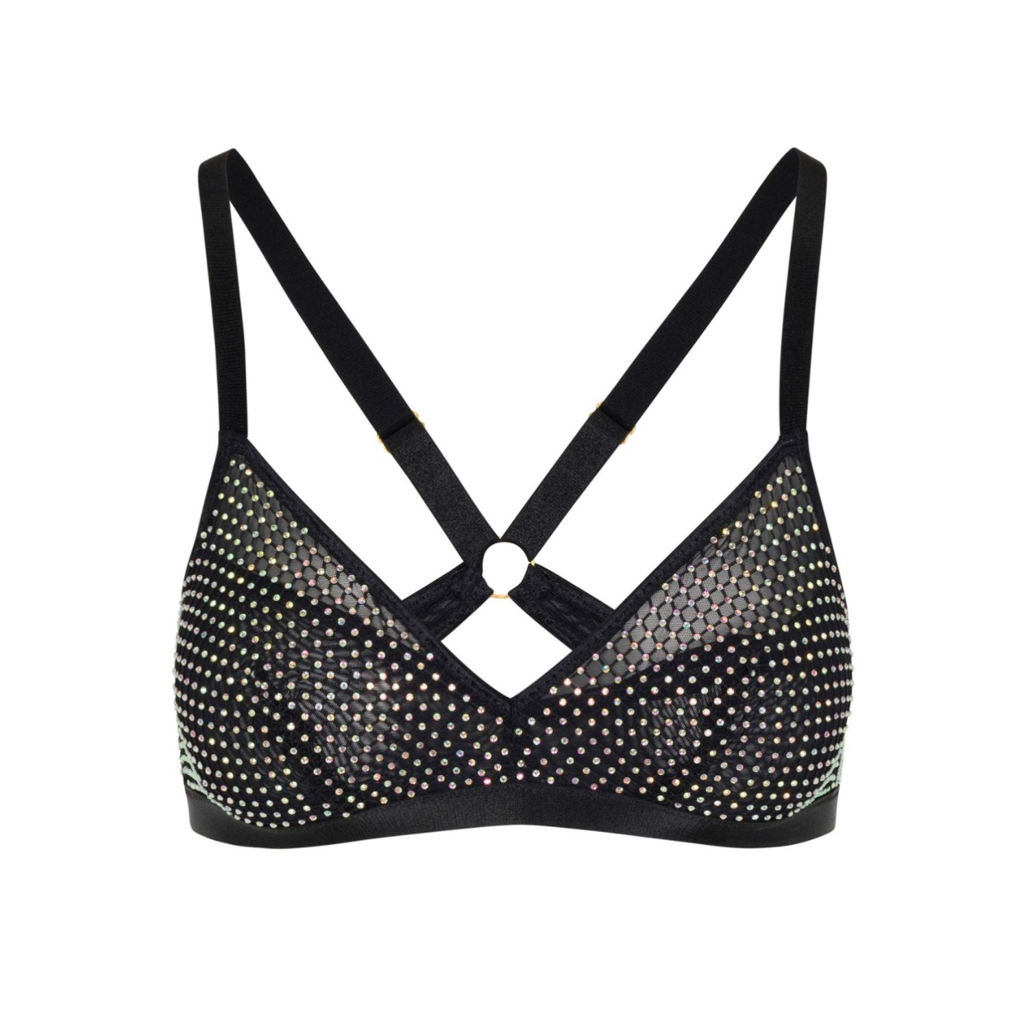 Black Diamond Bralette by Empress Mimi