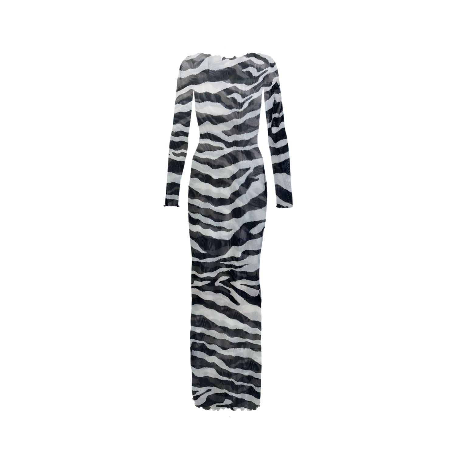 Junie Women's Black / White Kiki Dress - Zebra In Multi