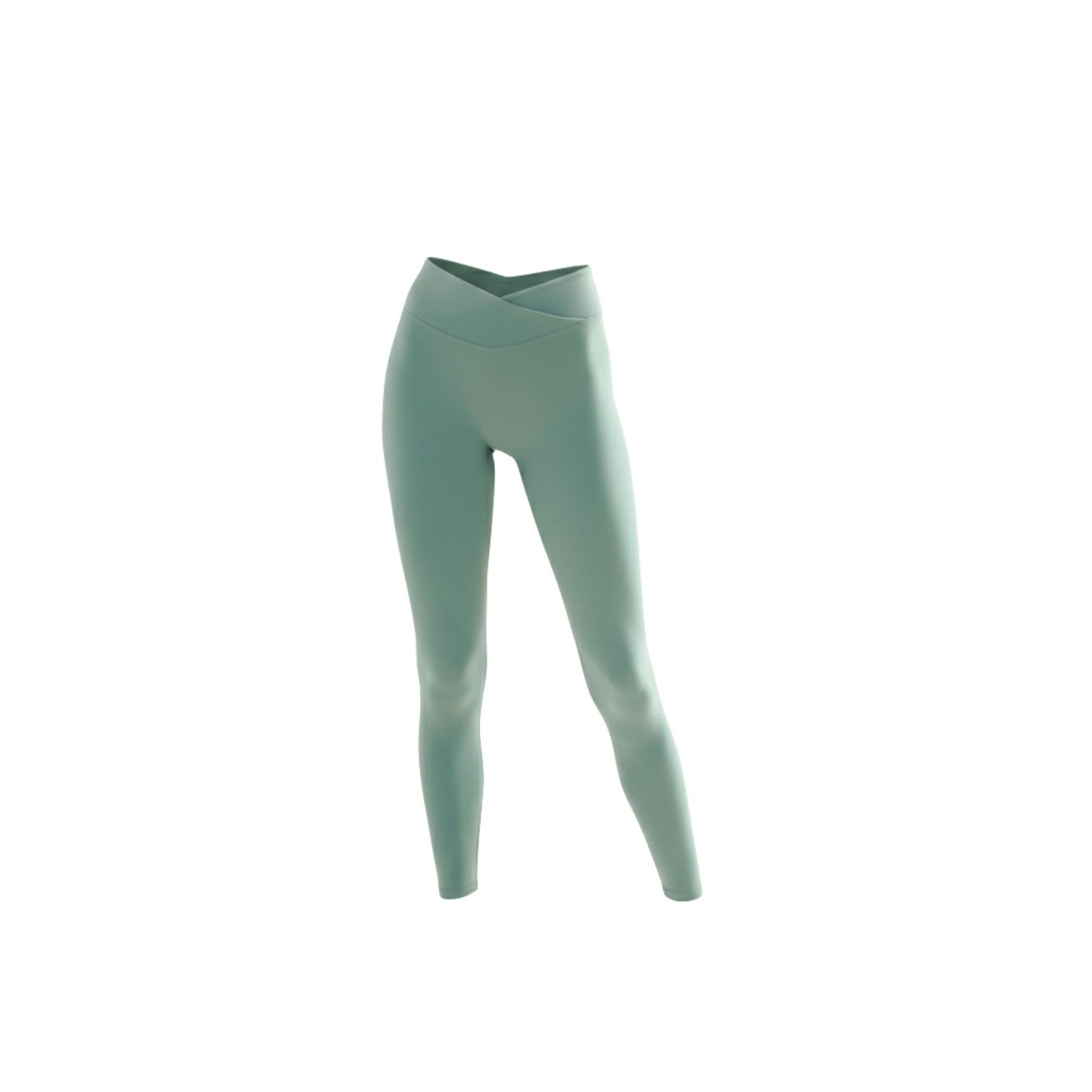 Revyve Active Women's Green / Blue Seafoam V-sculpt Leggings