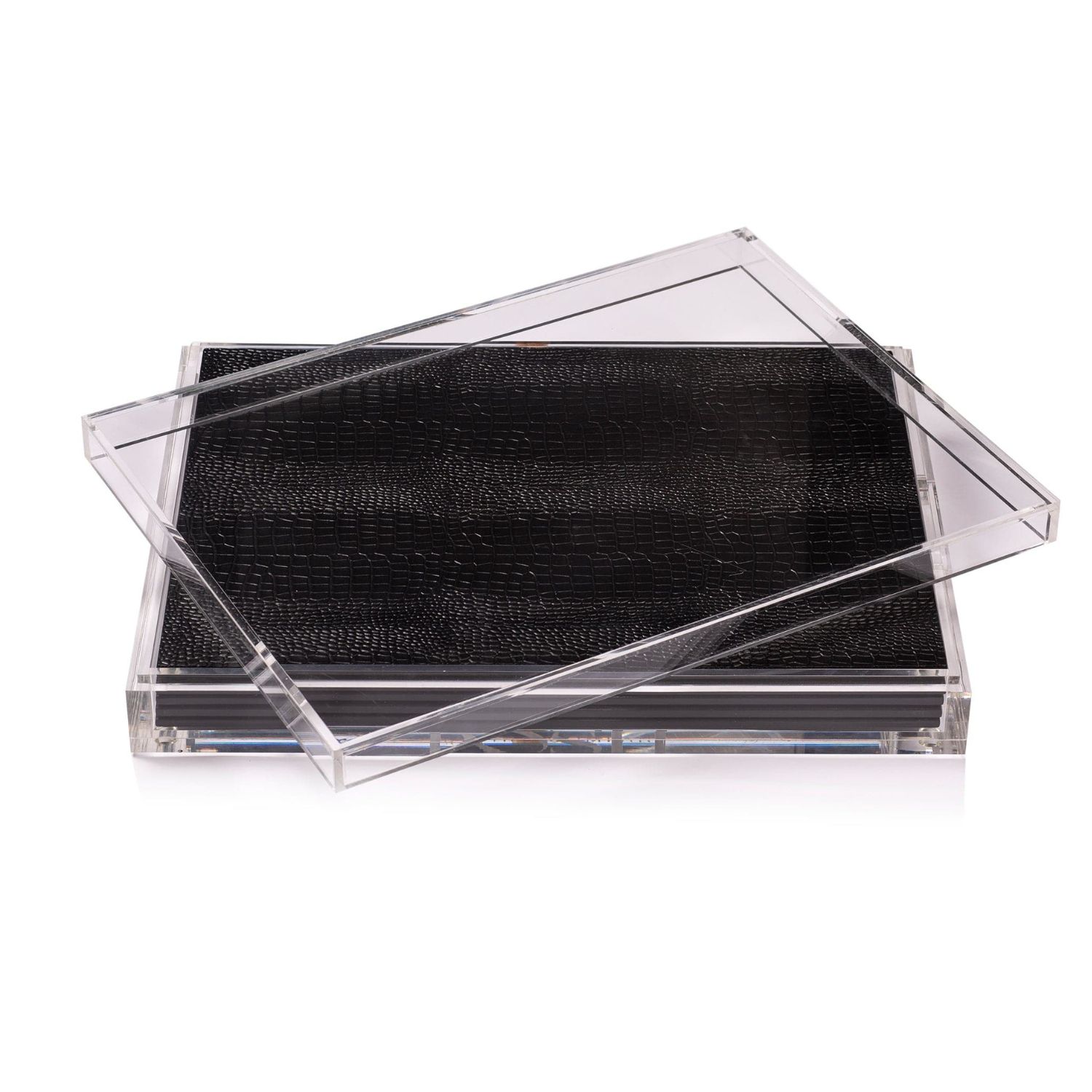 Posh Trading Company Servebox Clear - Python Black
