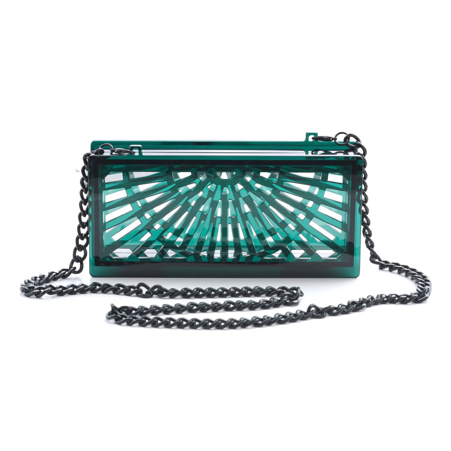 emerald green clutch