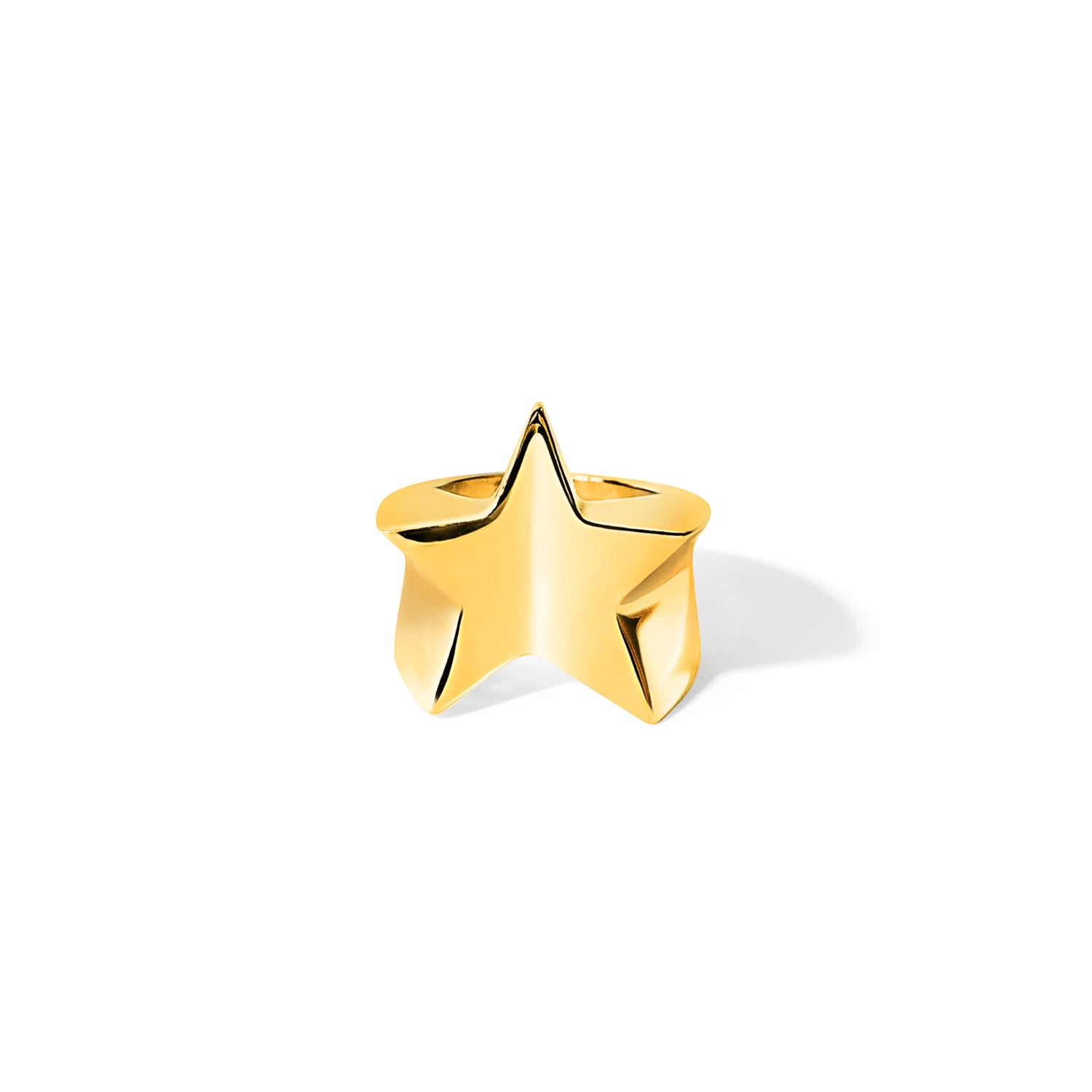 Women’s Gold Alice Star Ring Minnie Lane