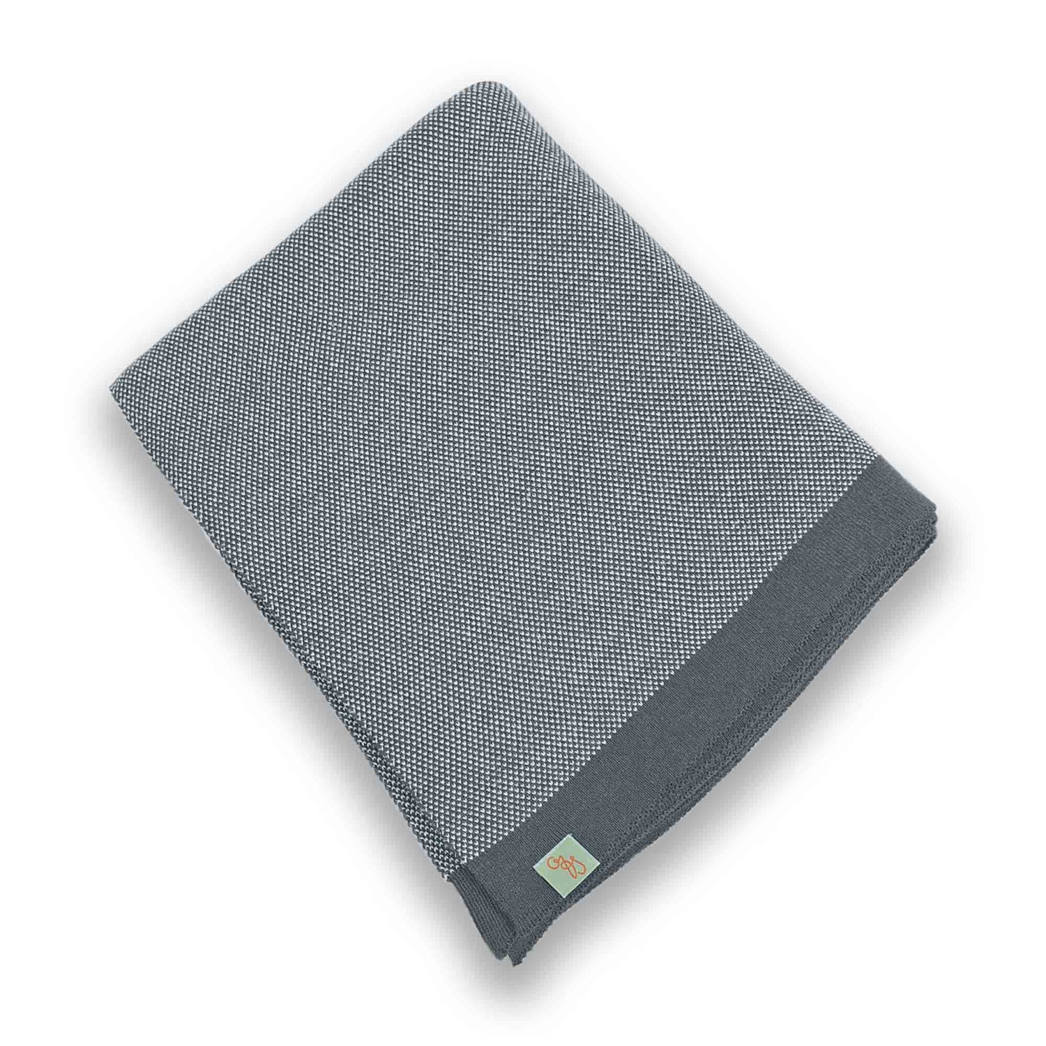 Lightweight Wool Blankets - Lolly - College Grey - Small Otto & Spike