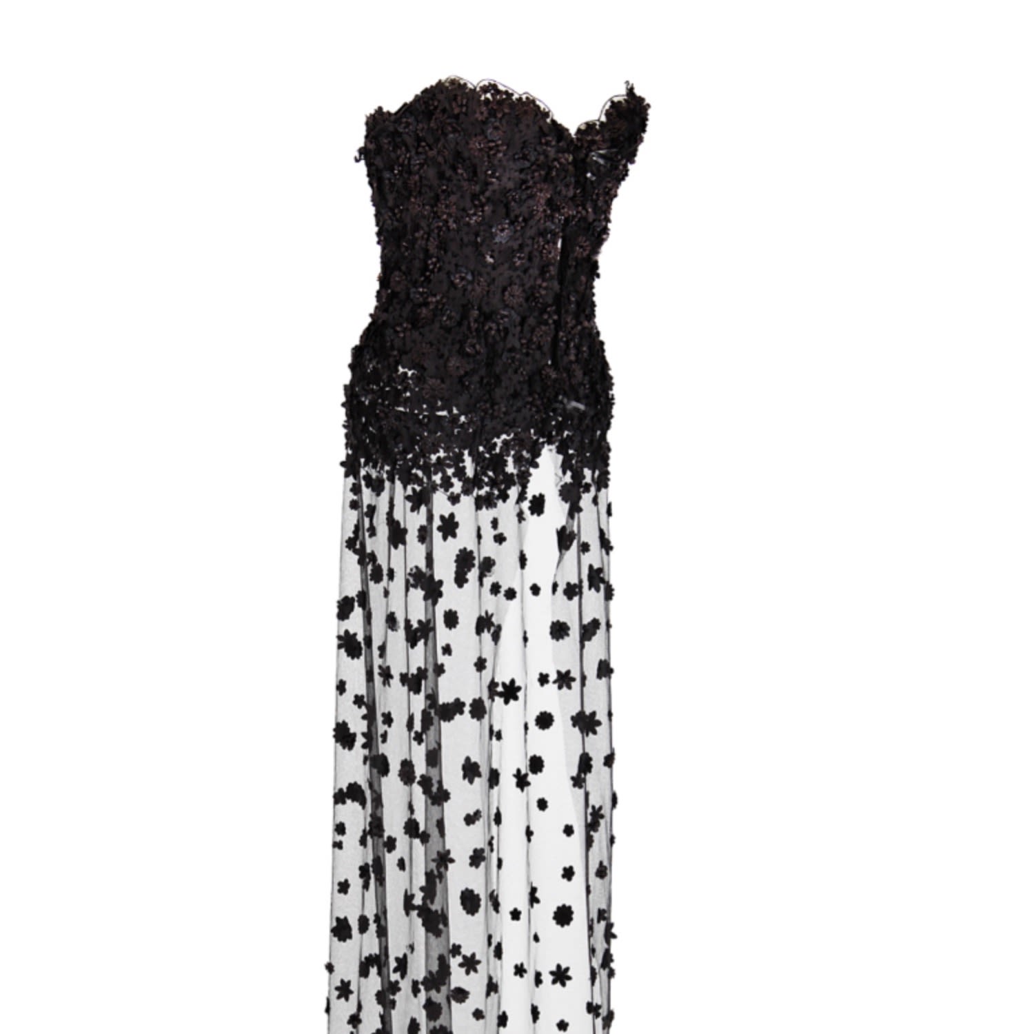 Women's Black Venicia Corset Dress | Large | Belle-Et-Bonbon