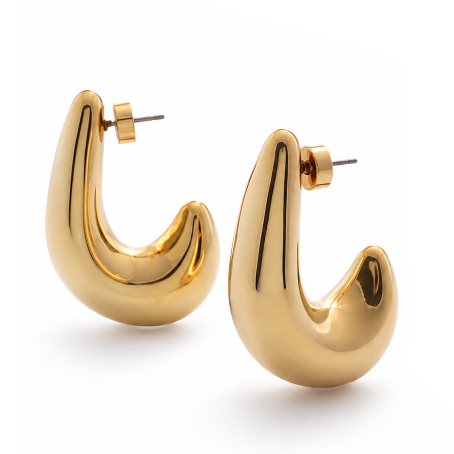 Women's Gold Faris Statment Earring | Hye Jane Jewelry