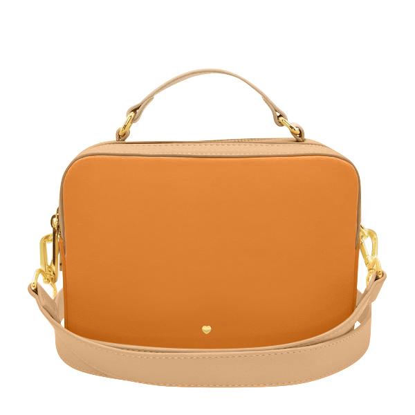 Jlr London Women's Yellow / Orange Hudson Crossbody Bag - Orange Block In Yellow/orange