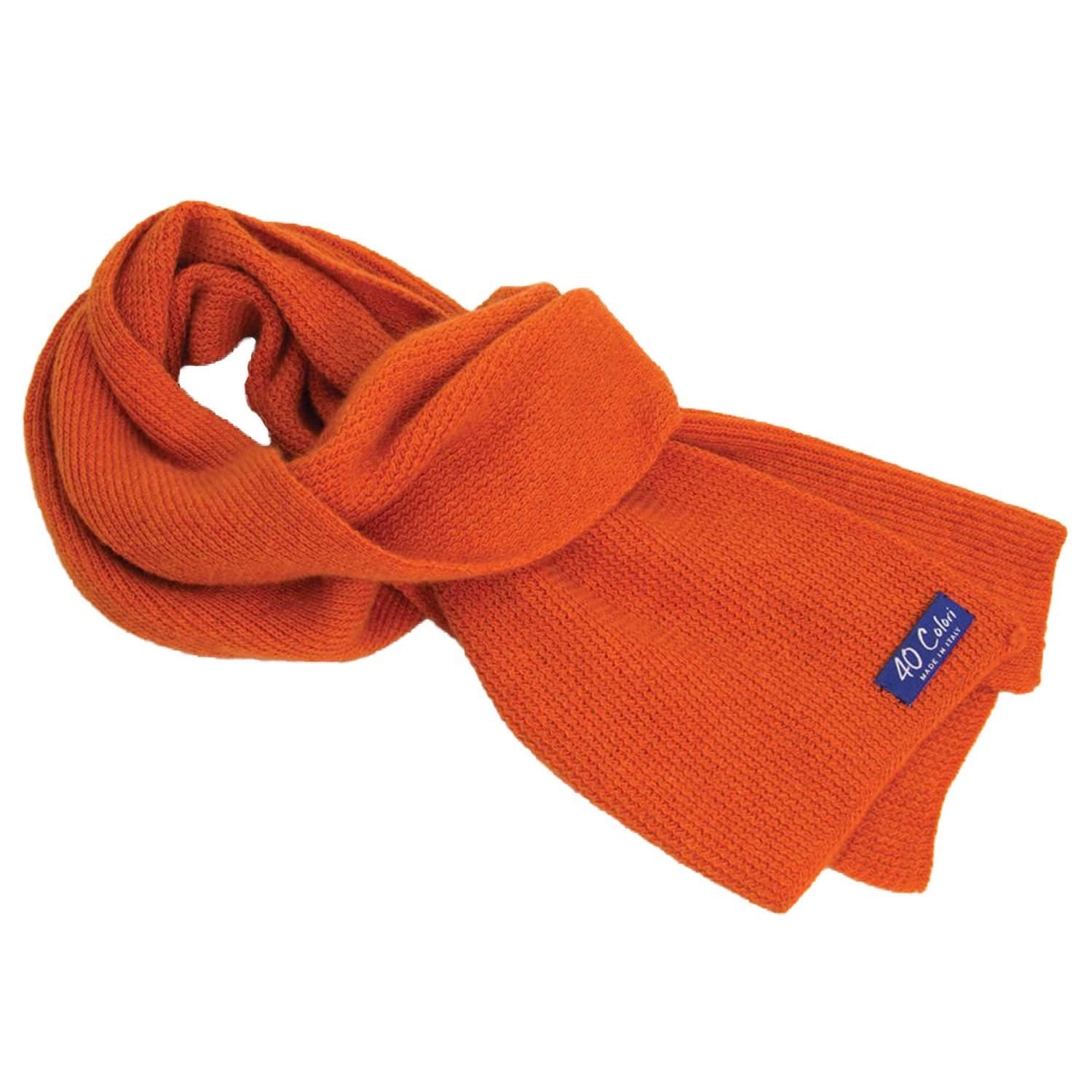 cashmere orange scarf