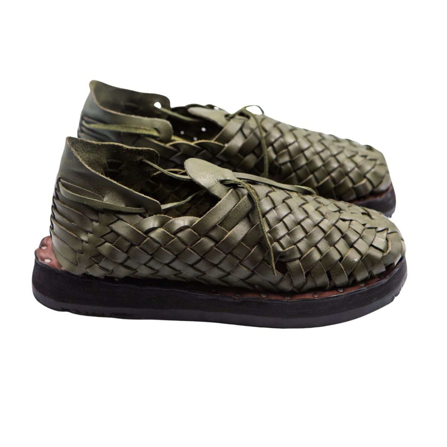 Locklear Thomas Men's Ecks Huarache Loafer In Green In Green