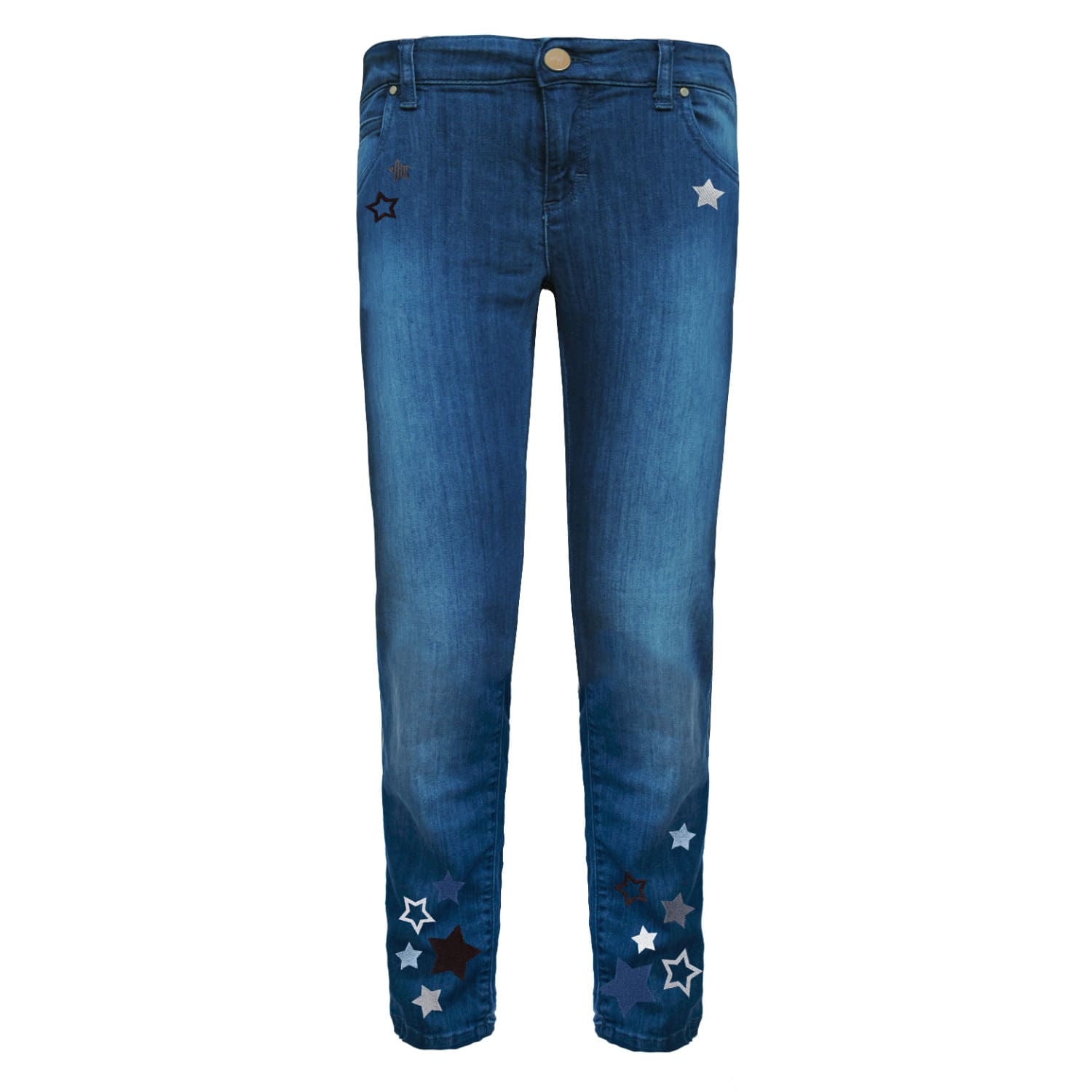 embroidered boyfriend jeans