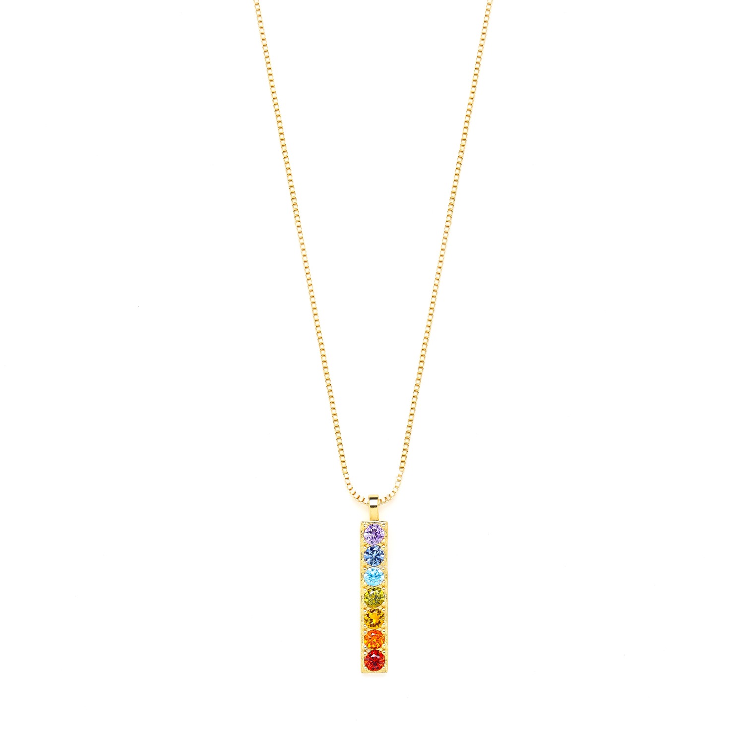 Chakra Necklace - Gold or Silver