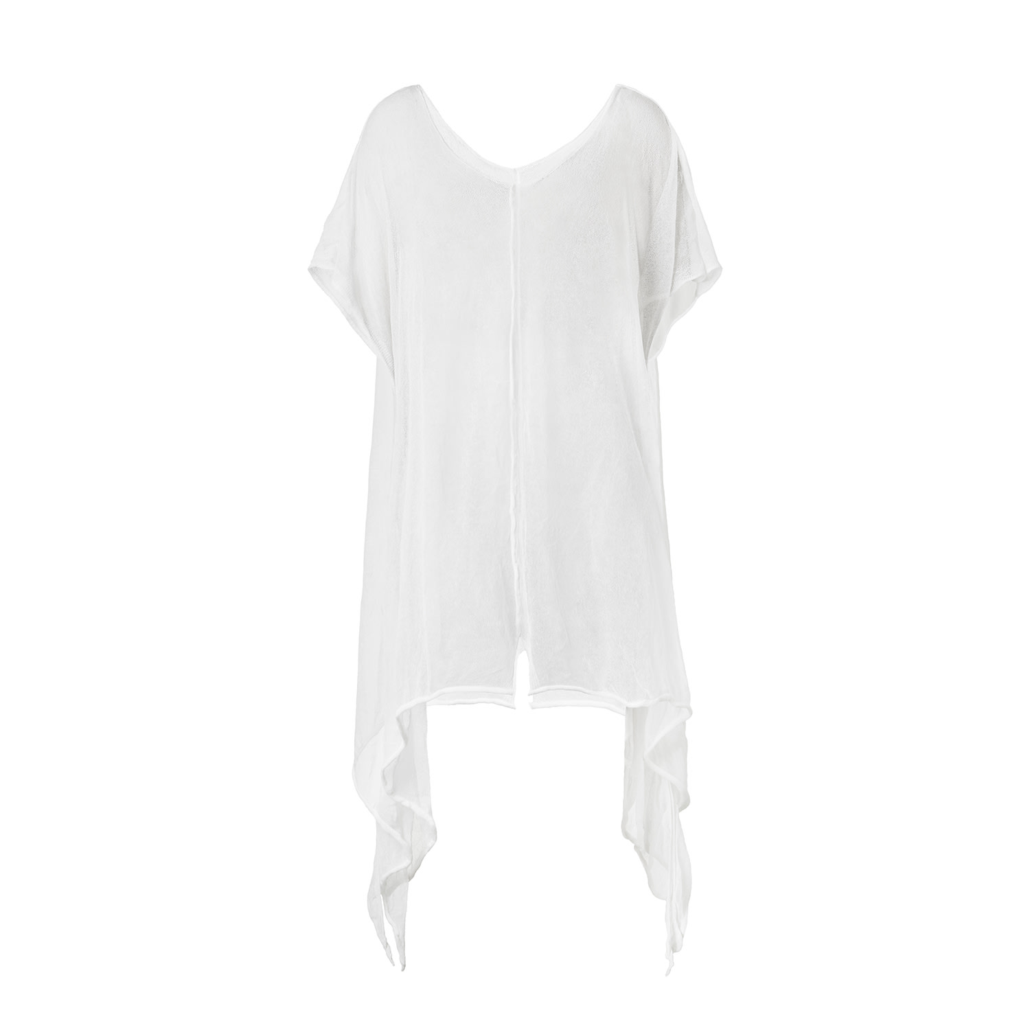 Women’s Sur Knitted Top - White One Size La Vaca Loca