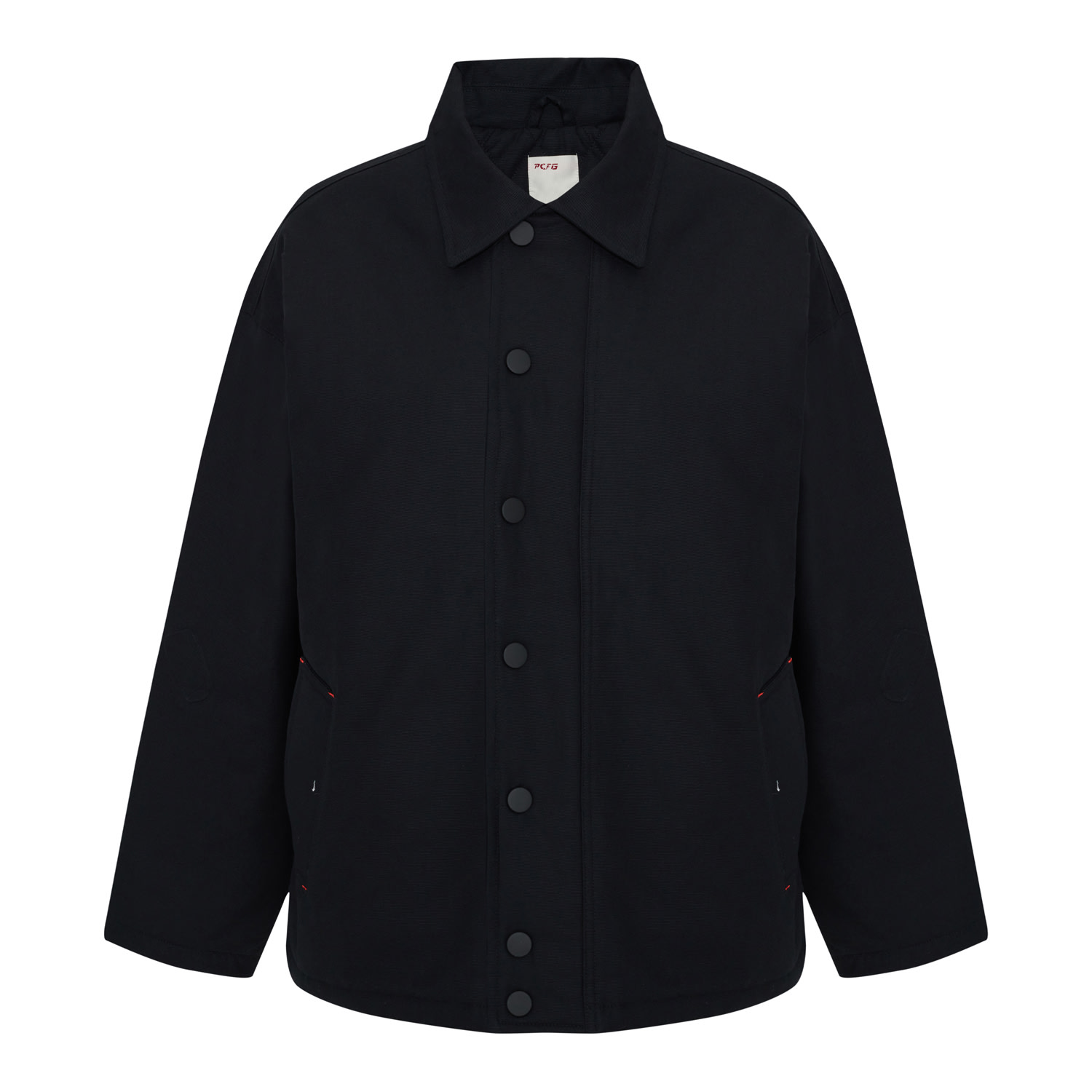 Pcfg Men Oversized Puffer Jacket - Black In Black