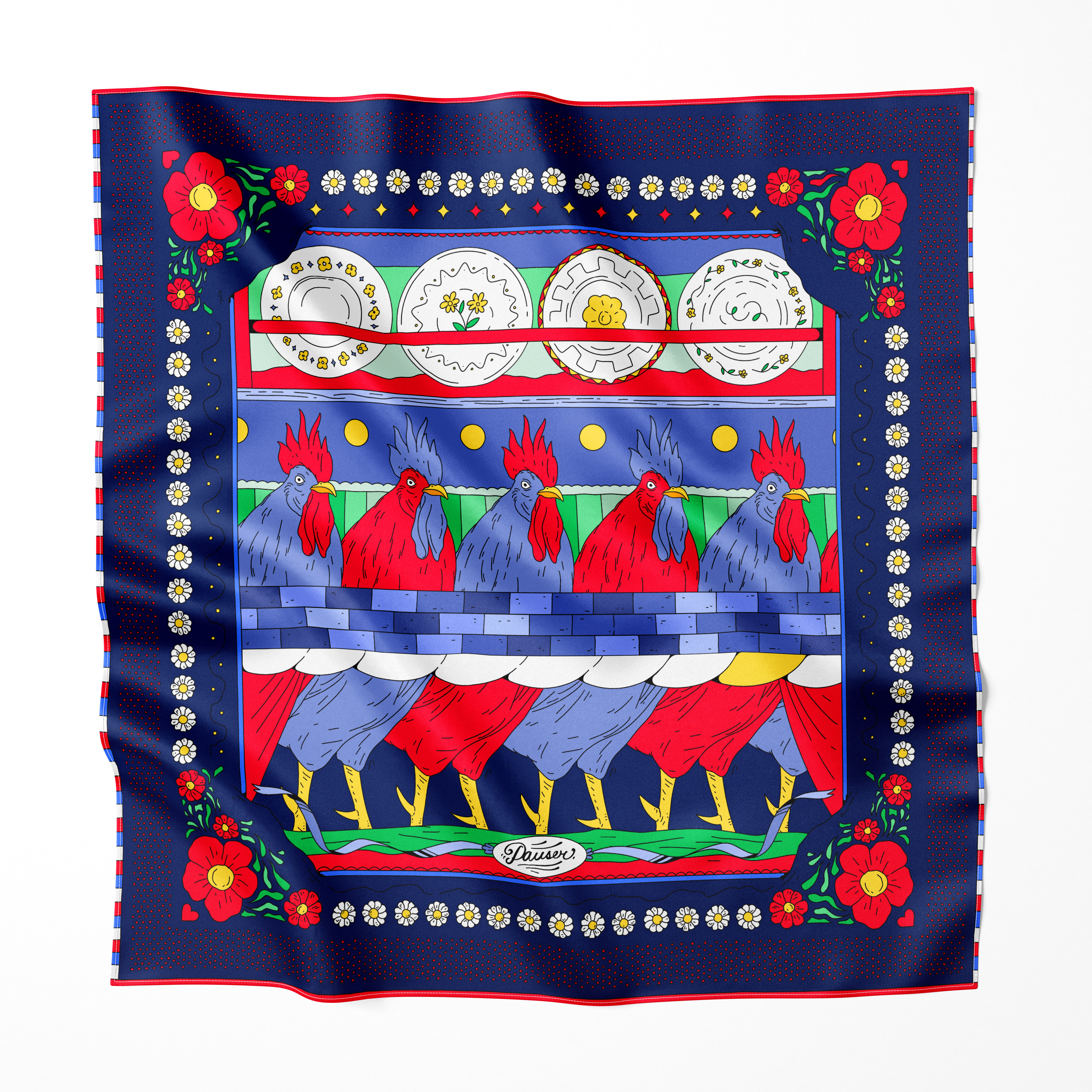 Pauser Women's  Silk: Hana In Blue