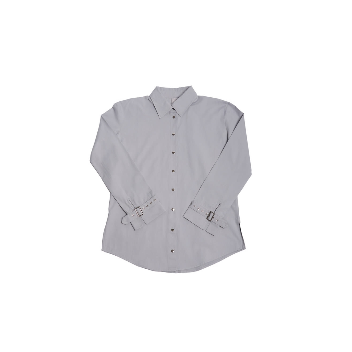 Virago Women's Grey Wane Button-down Shirt In Grey