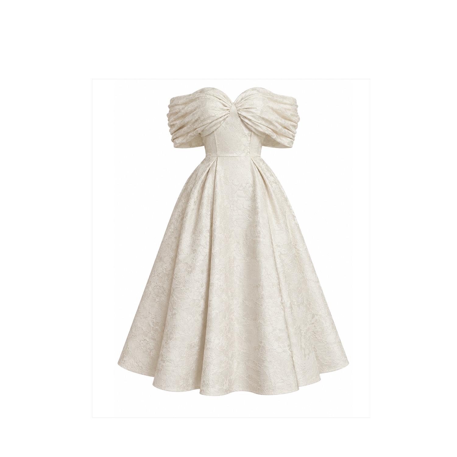 Elisa Jacquard Dress | HASANOVA | Wolf & Badger