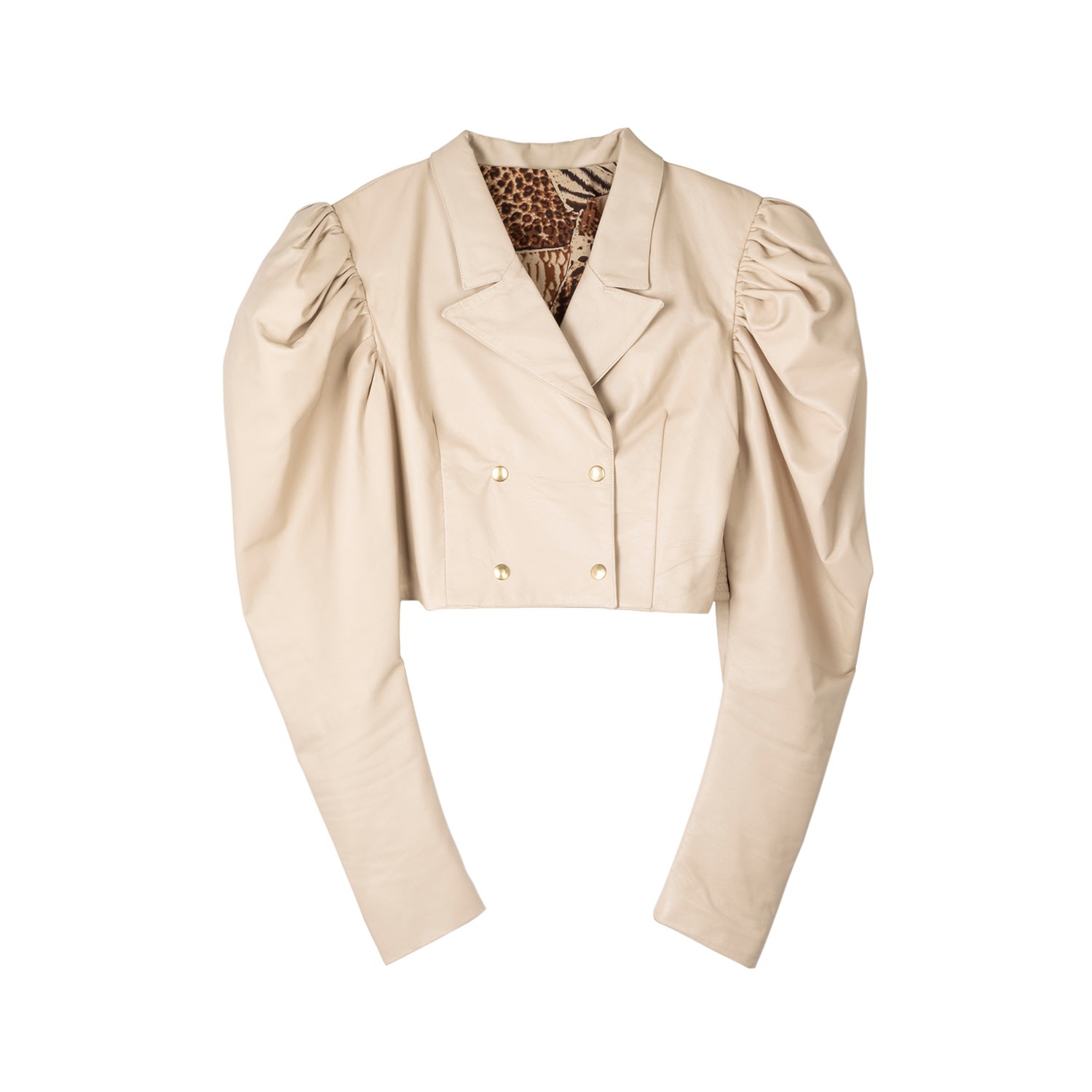 Paloma Lira Women's Neutrals 1987 Jacket In Beige/black
