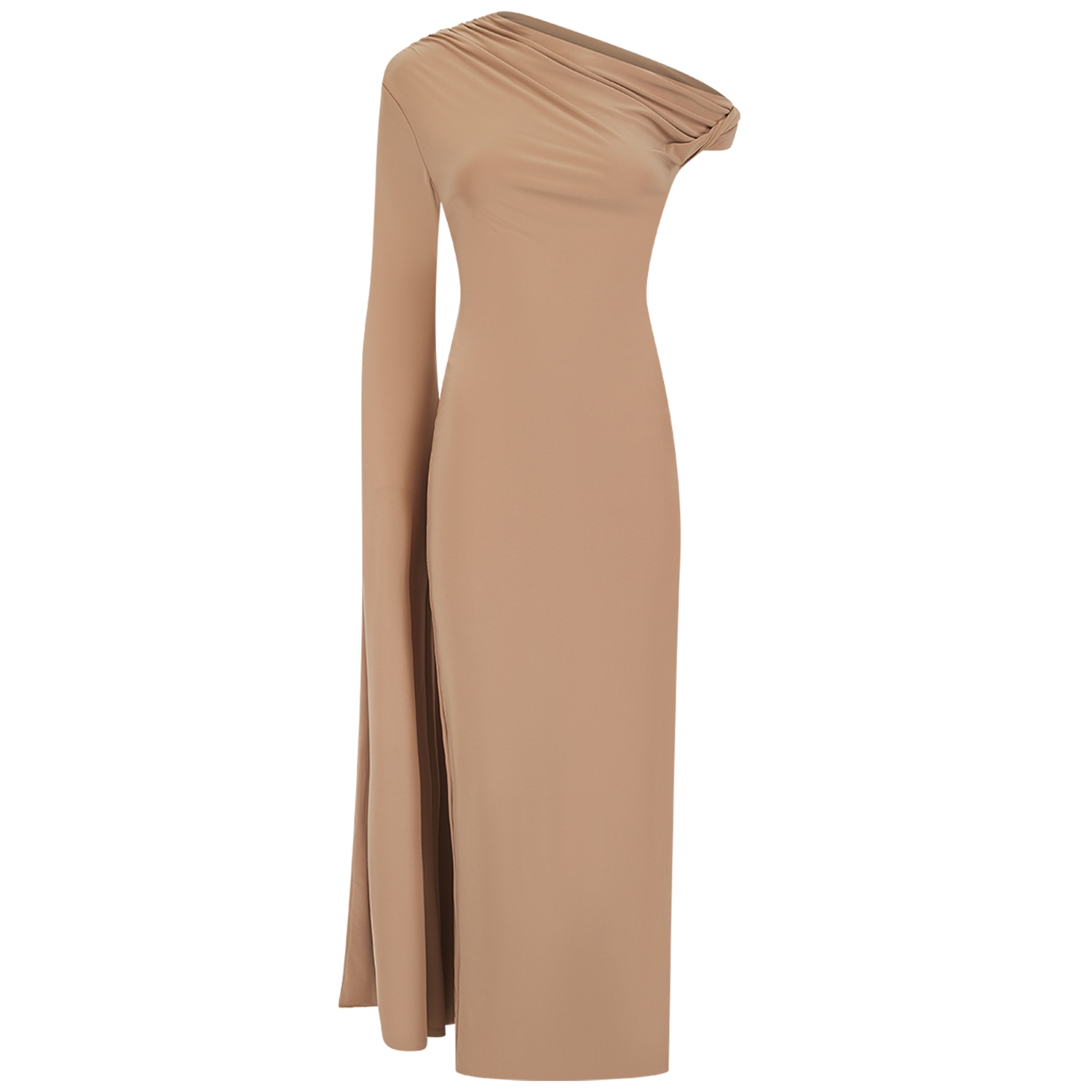Celestine & Mae Women's Neutrals Begonia Midaxi Dress In Prairie Sand