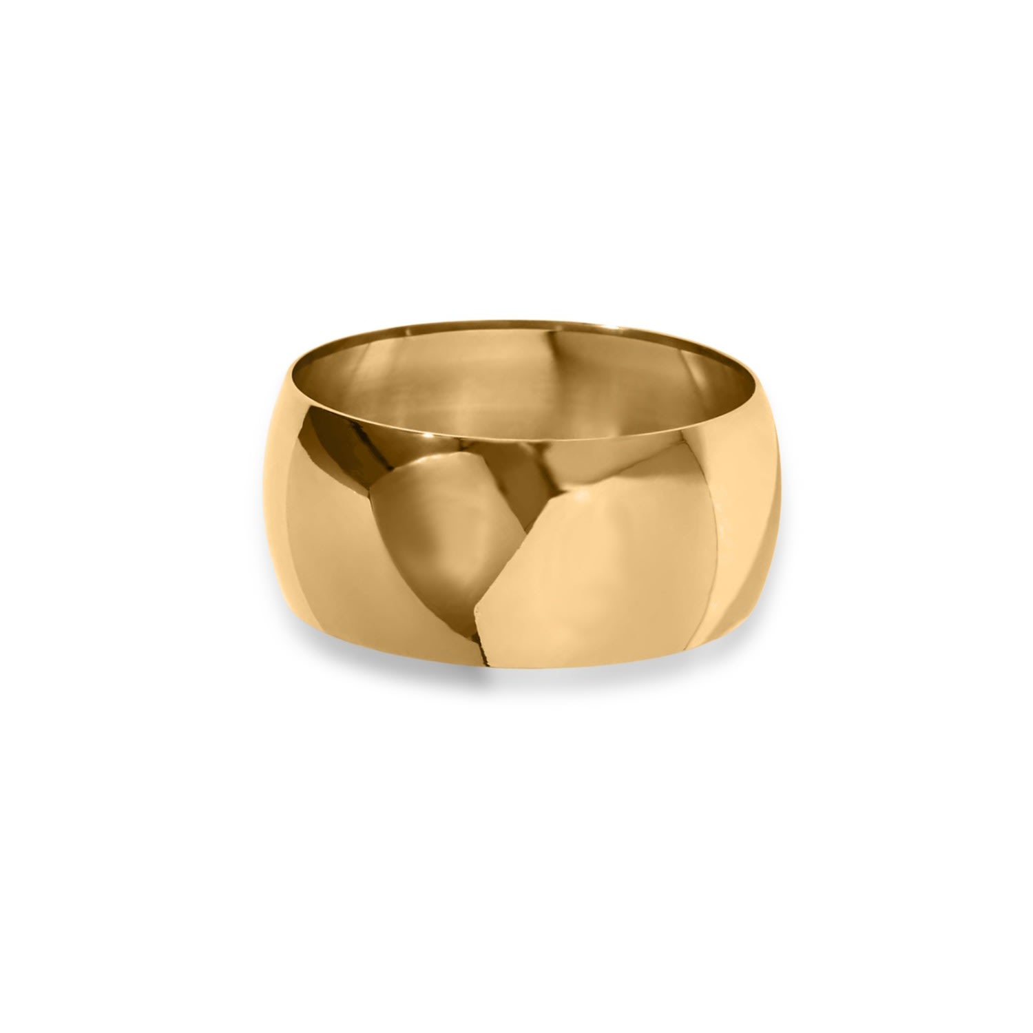 Viea Women's Dany Statement Sleek Style Cuff - Gold