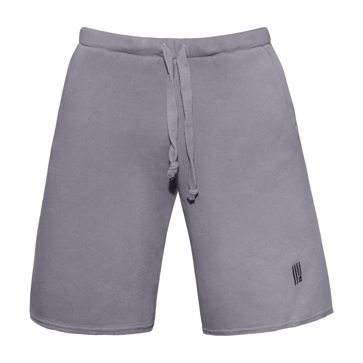 Men’s Organic Cotton Sweat Shorts Grey Unisex Large Lemondose