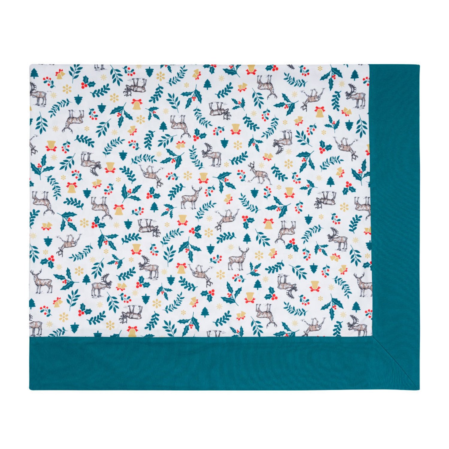 Km Home Collection Christmas Charm Tablecloth Christmas Collection