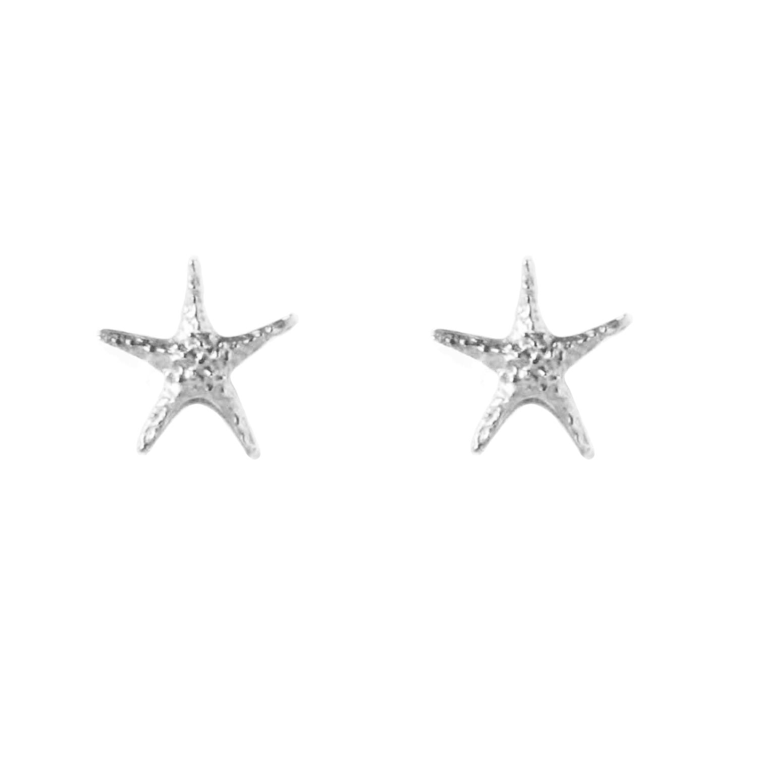 Women’s Starfish Earrings - Silver Lee Renee