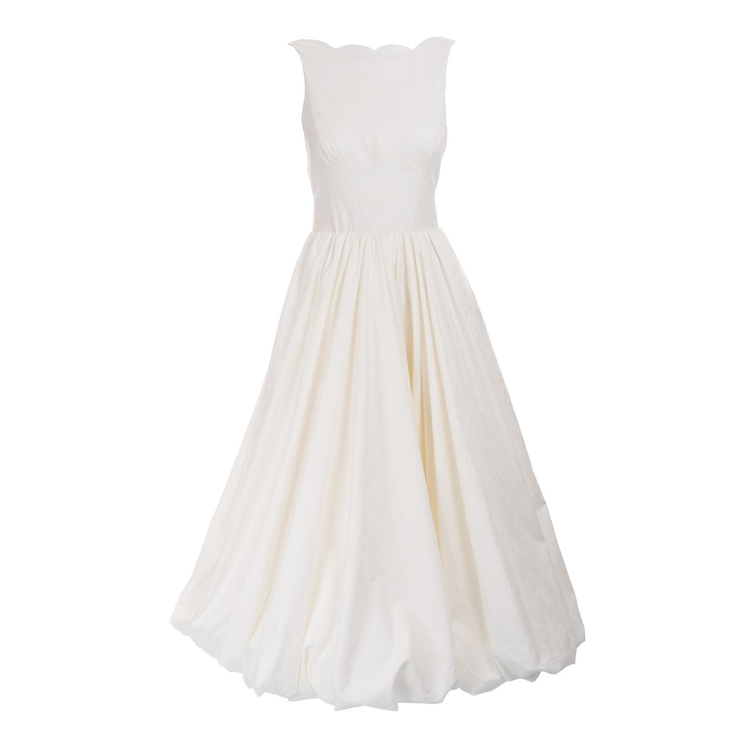 Sofia Tsereteli Women's White Flair Ballgown In White