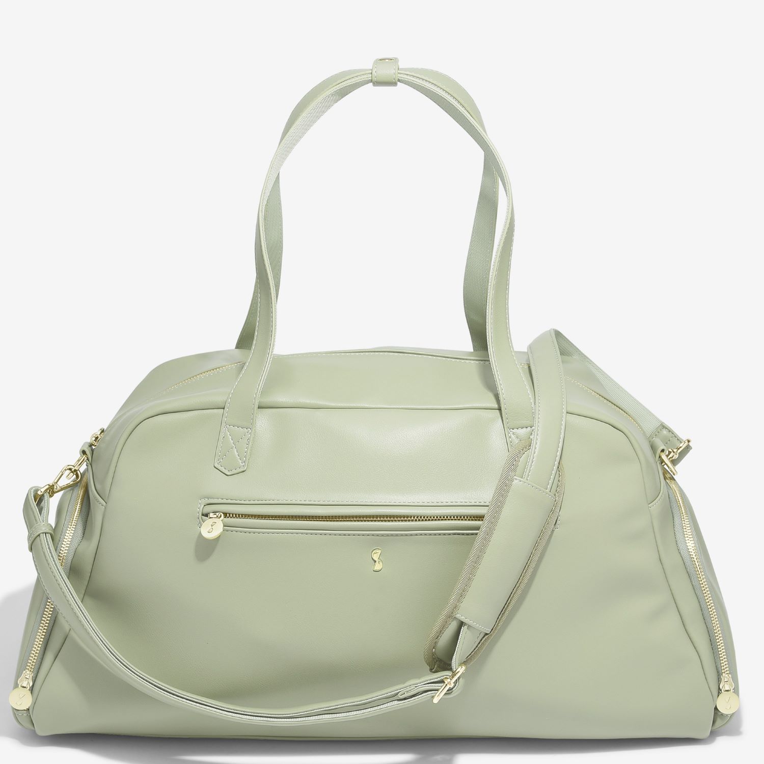 Stackers Women's  Gym Bag - Moss Green In Green