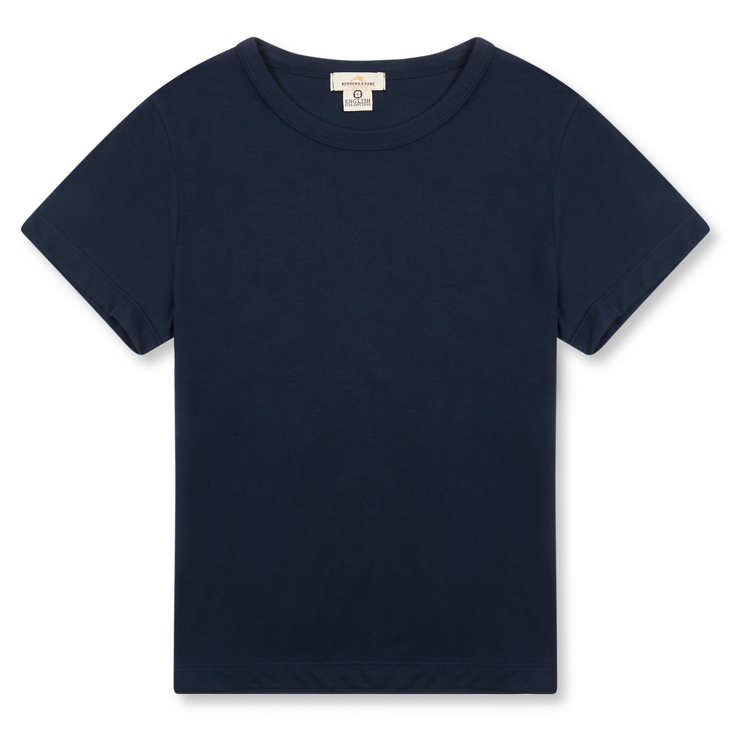 Burrows And Hare Blue Women's T-shirt - Navy In Black