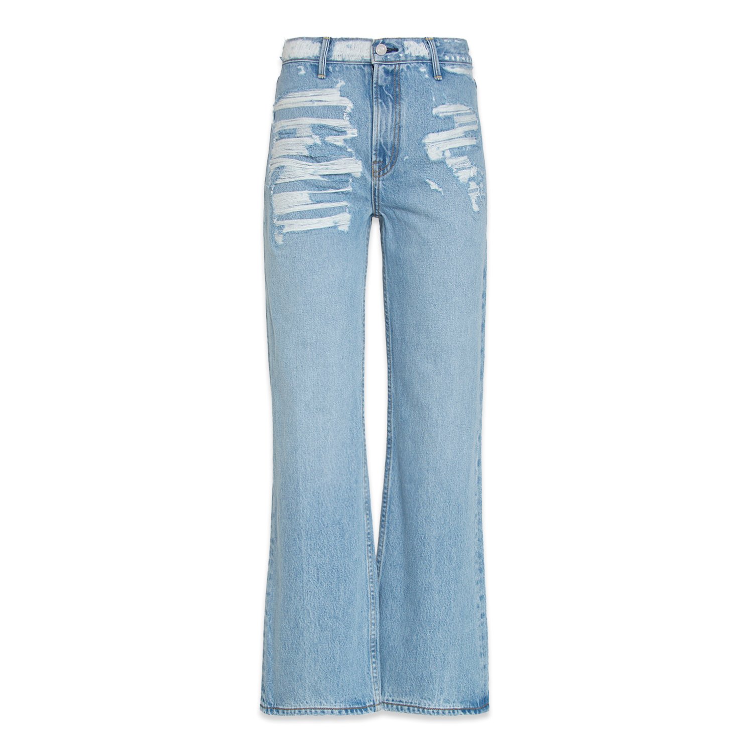 Noend Denim Blue Alison High Rise Wide Leg