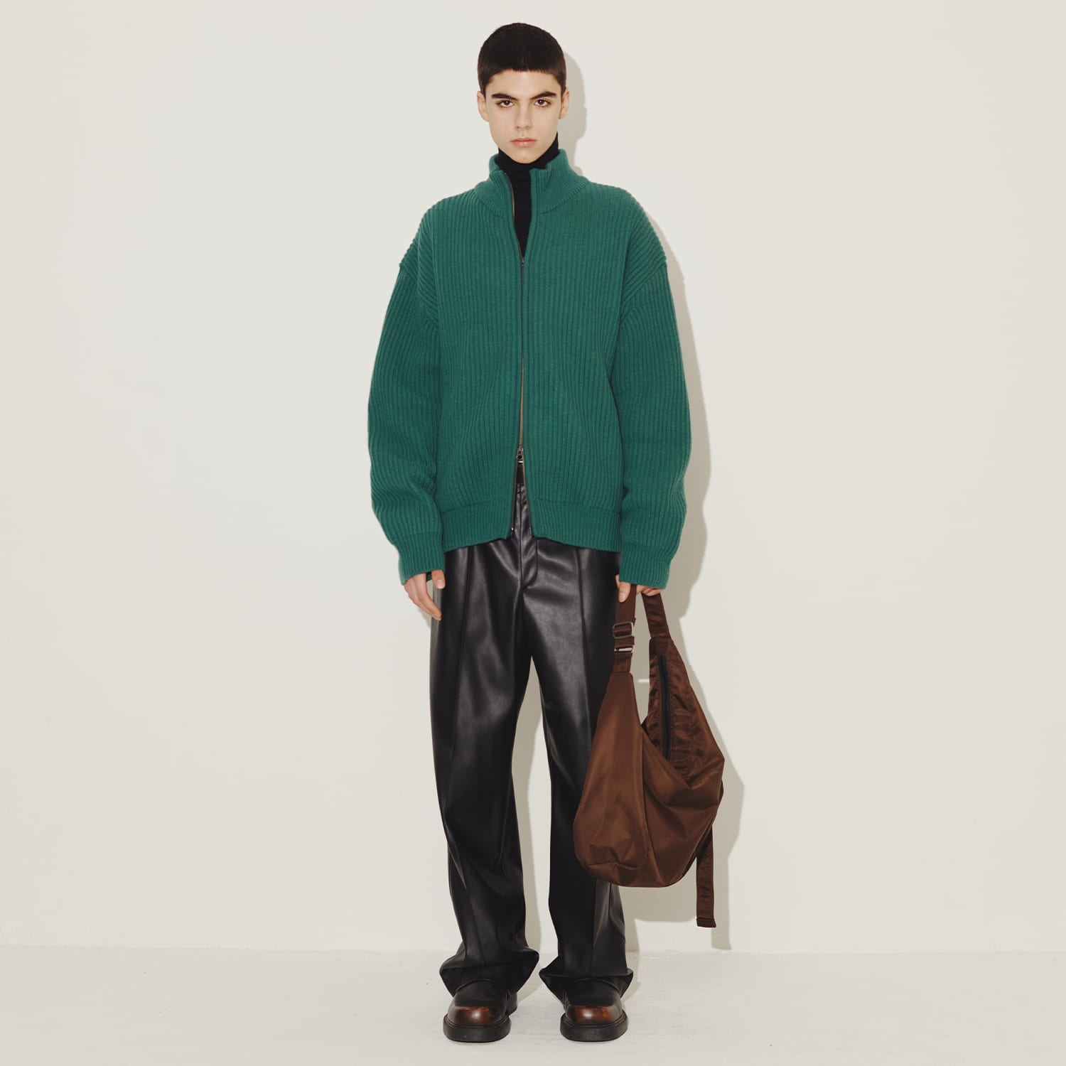 Second Edition | Ark Messenger Bag - Brown | HAH ARCHIVE