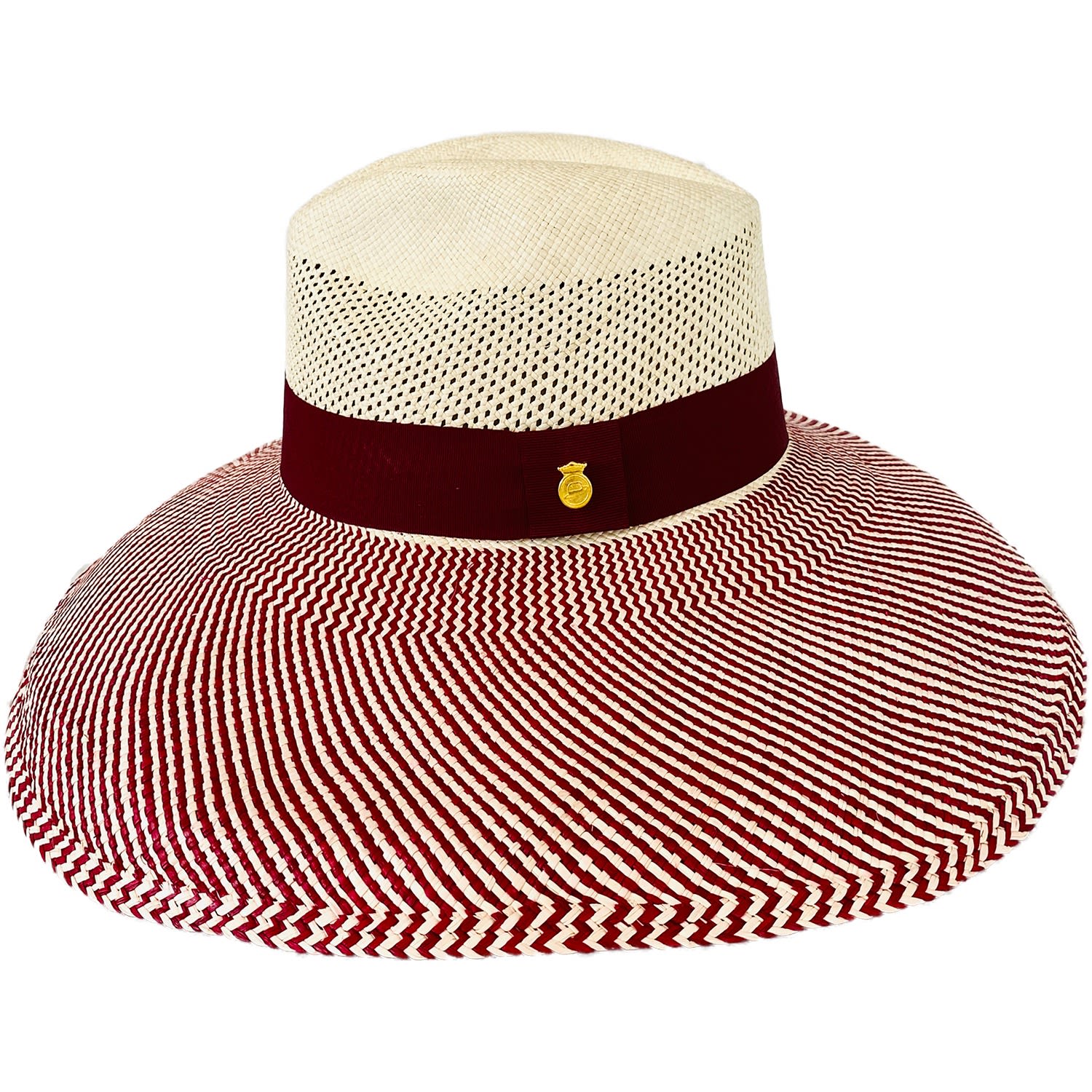 open crown sun hat