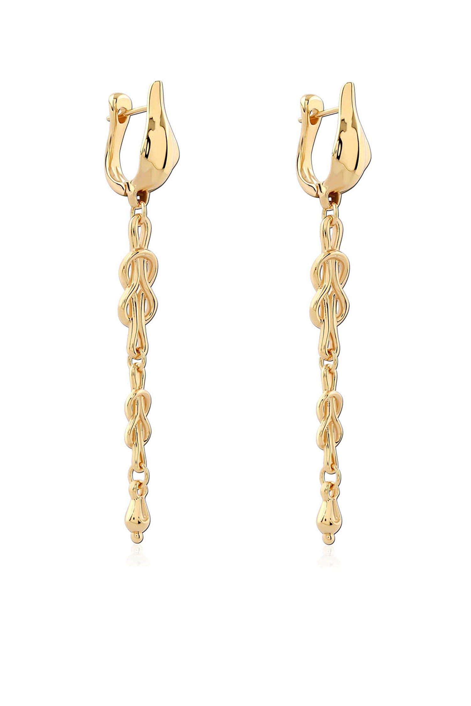 Women's Hecate Knot Dangle Gold | Astor & Orion