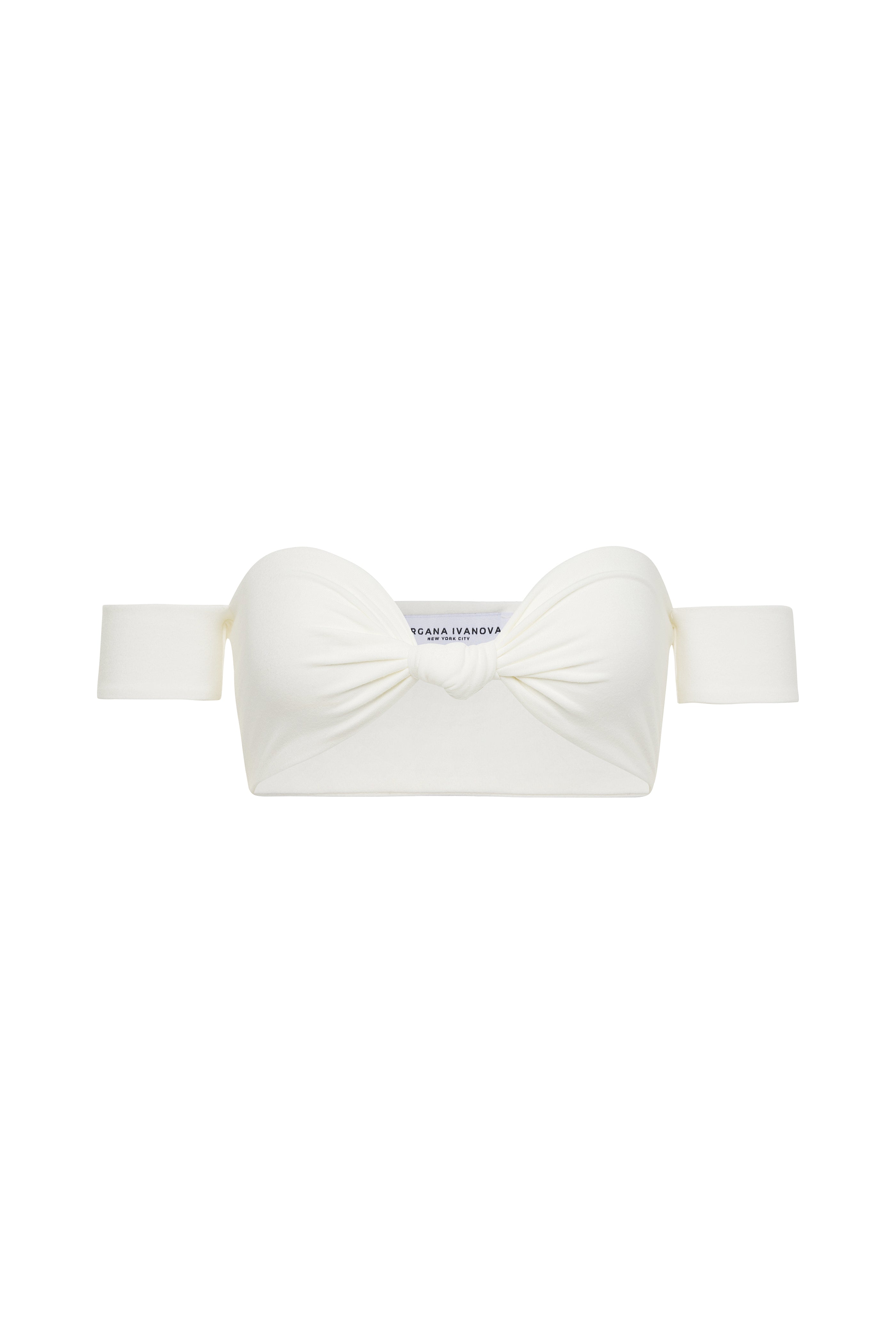 Gergana Ivanova Women's Ava Top White In White