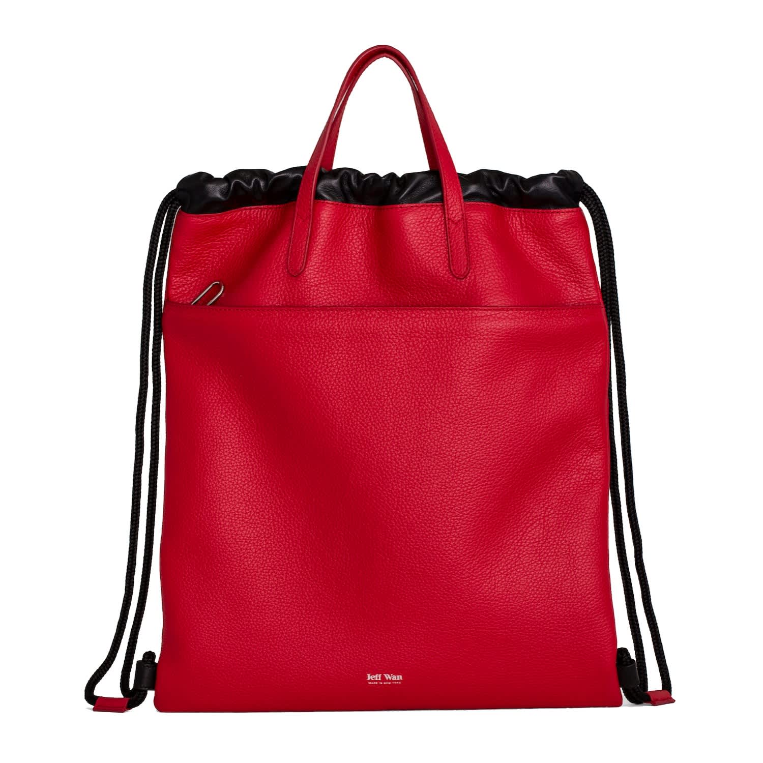 gym bag red