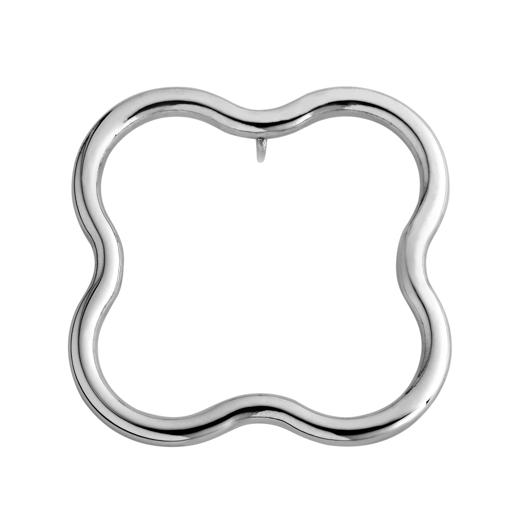 Saint Botolph Women's  Logo Pendant Necklace In Sterling Silver In Metallic