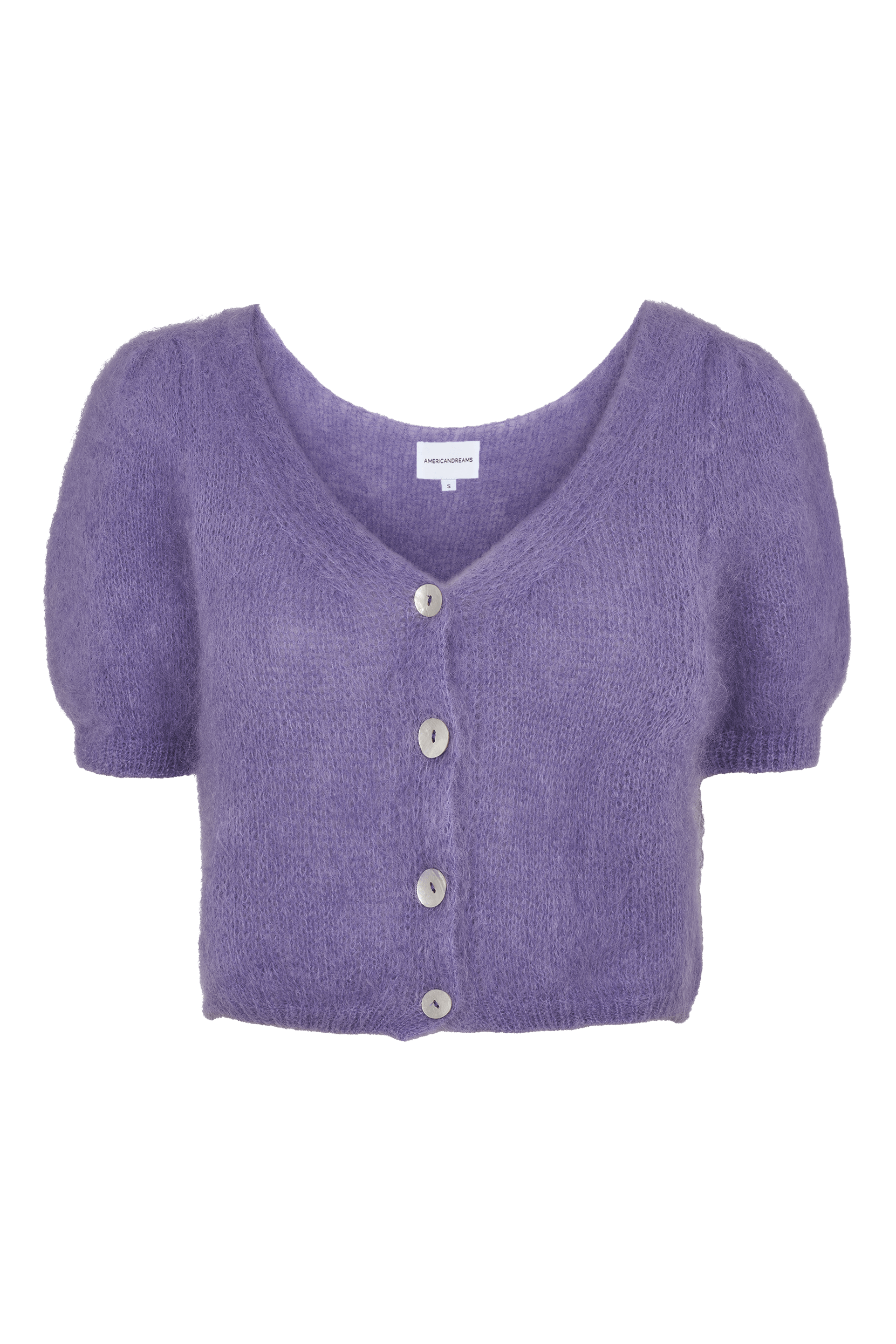 Americandreams Women's Pink / Purple Harper Cardigan Lilac