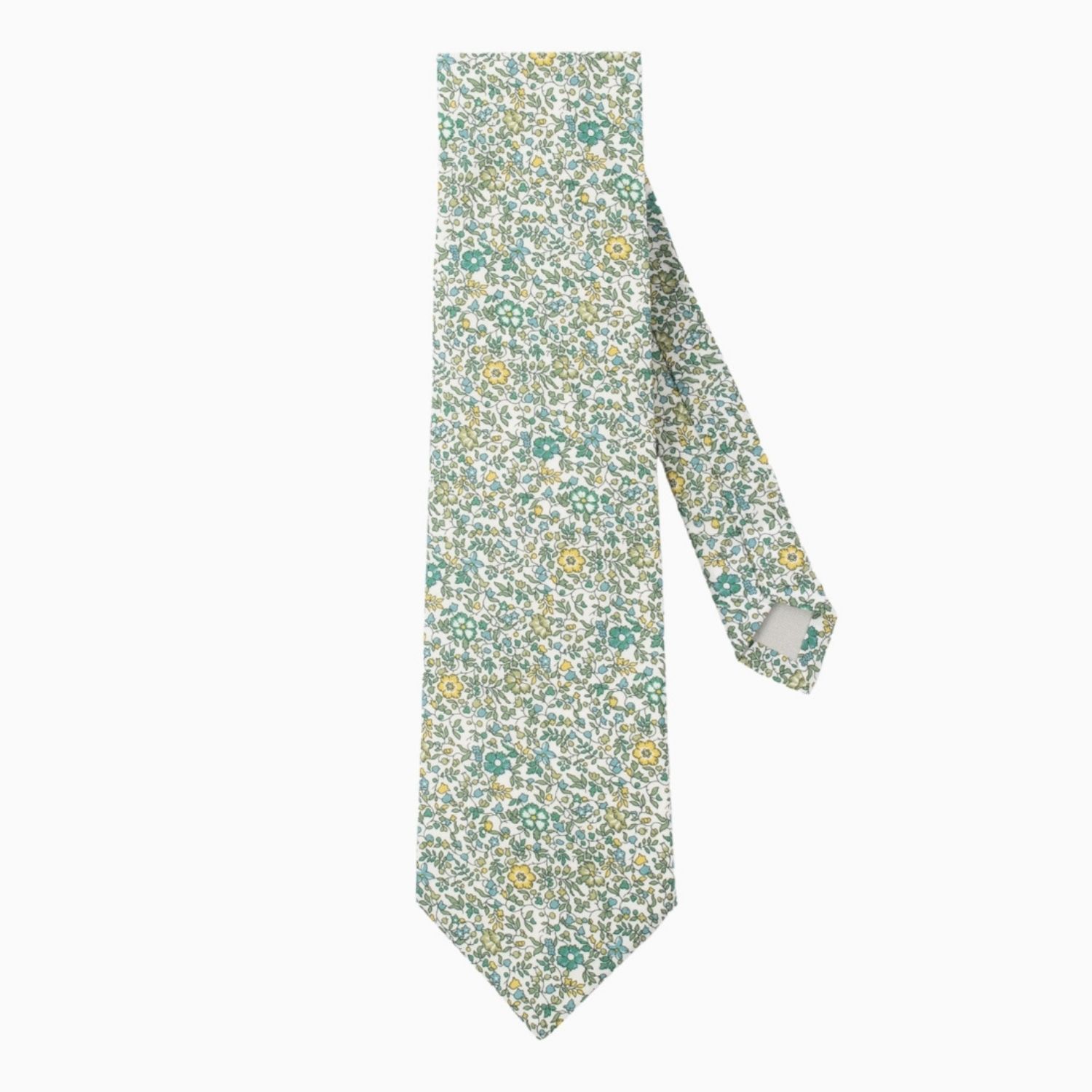 Le Colonel Men's Green Lime Katie & Millie Liberty Tie