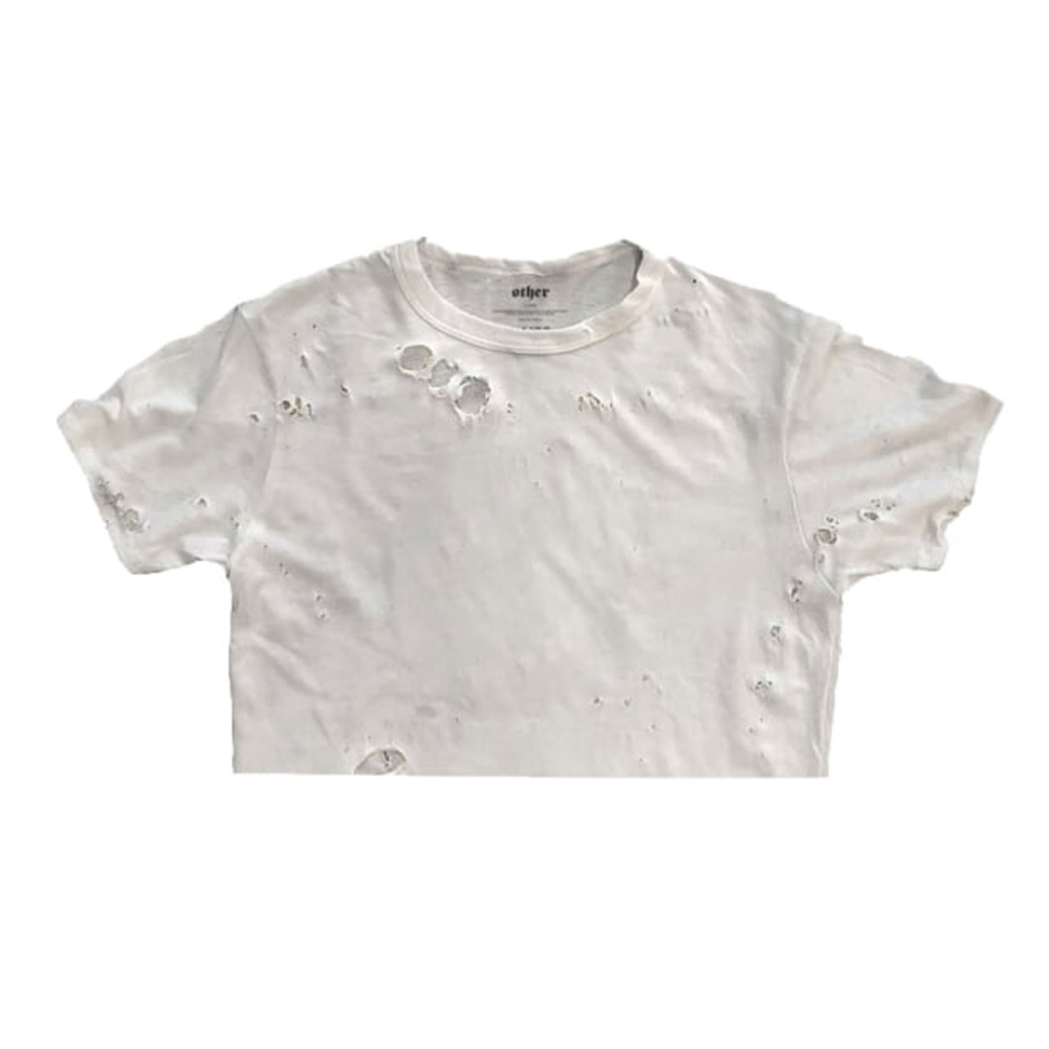 Other Uk Women's Cropped Thrasher T-shirt In White