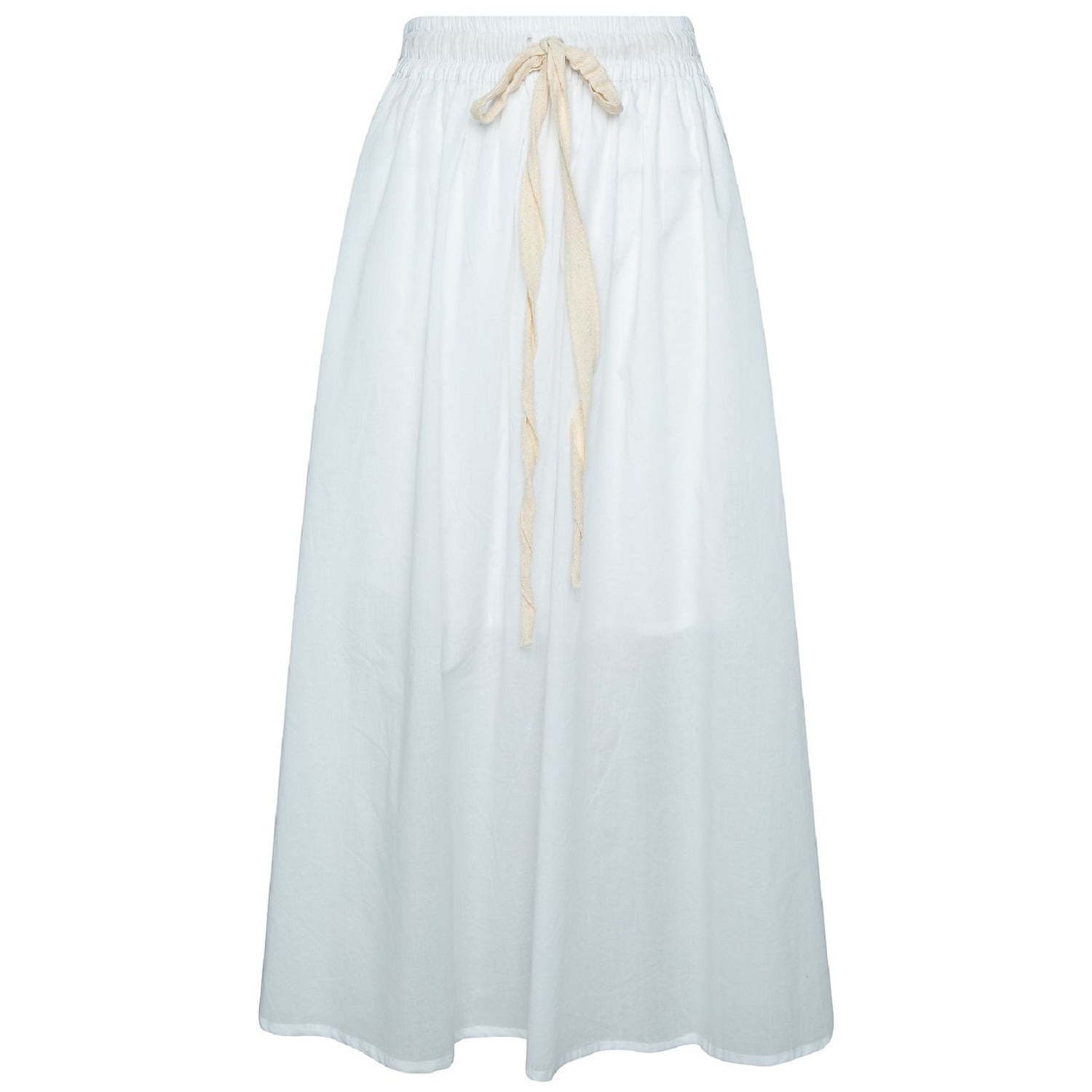 State Of Georgia Women's The Tulie Drawstring Skirt White In White