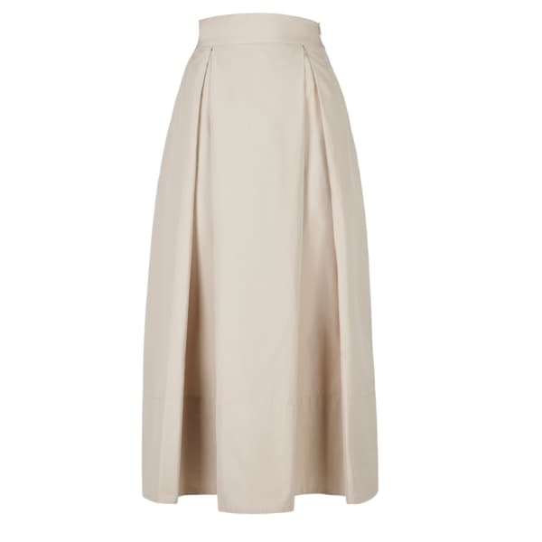 Desert Nude A Line Skirt L A Line Clothing Wolf Badger