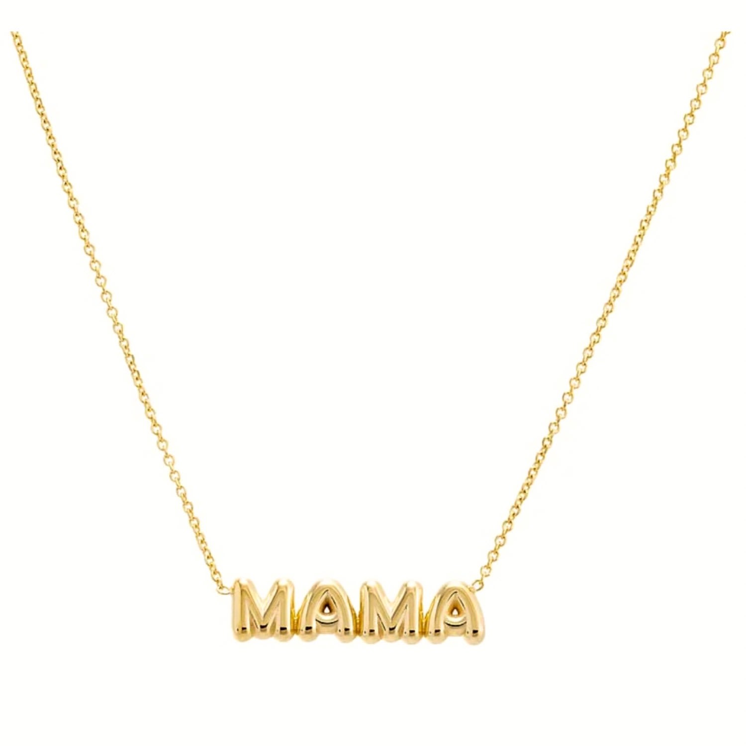 Women’s Gold / Silver Mama Necklace Mamacita Pendant Selen Jewels